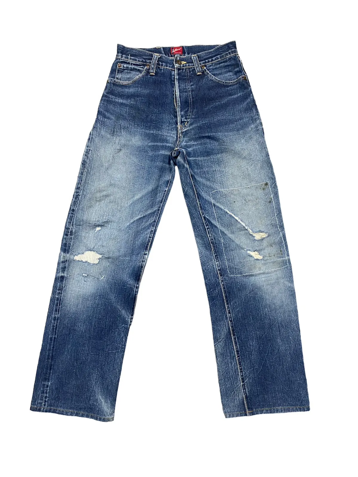 FULL COUNT DISTRESS JEANS KURT COBAIN