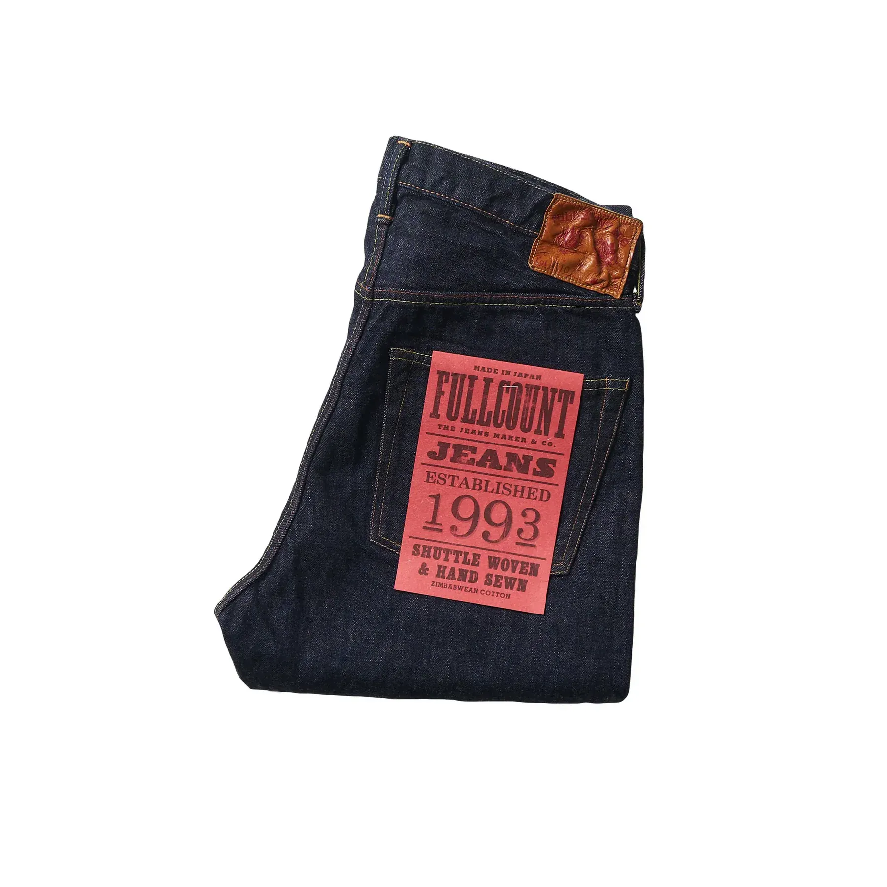Fullcount 1110 Slim Straight Denim 13.7oz