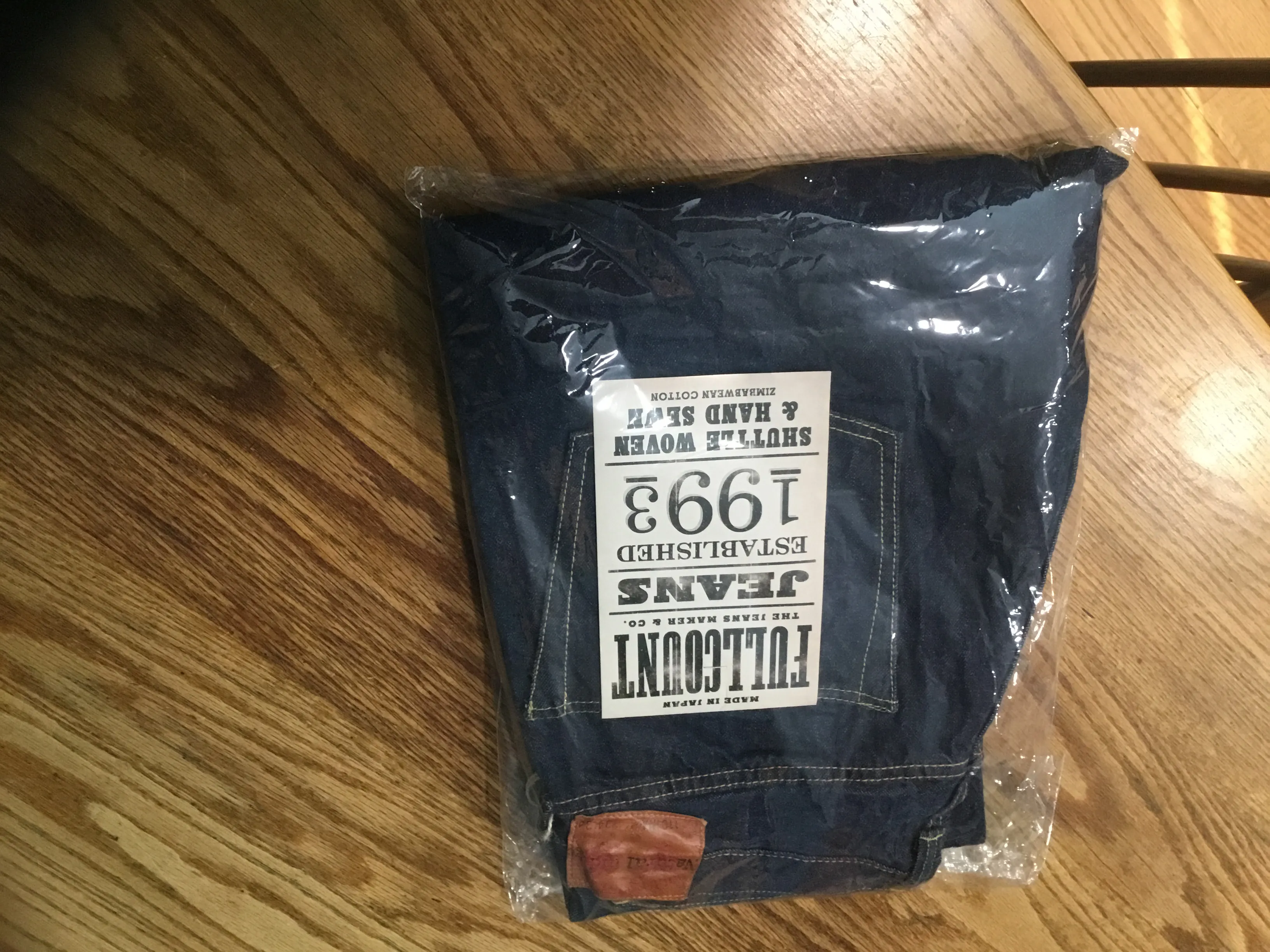 Fullcount 1105NA, natural indigo