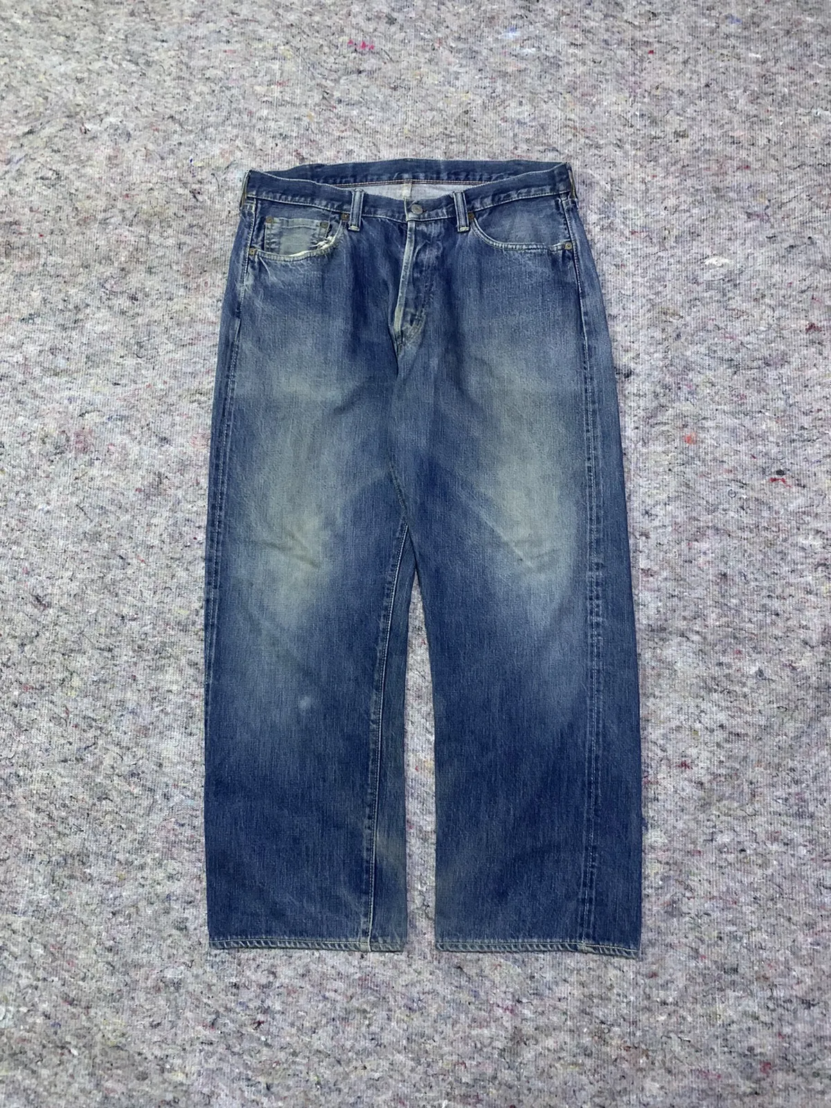 Full count red line denim