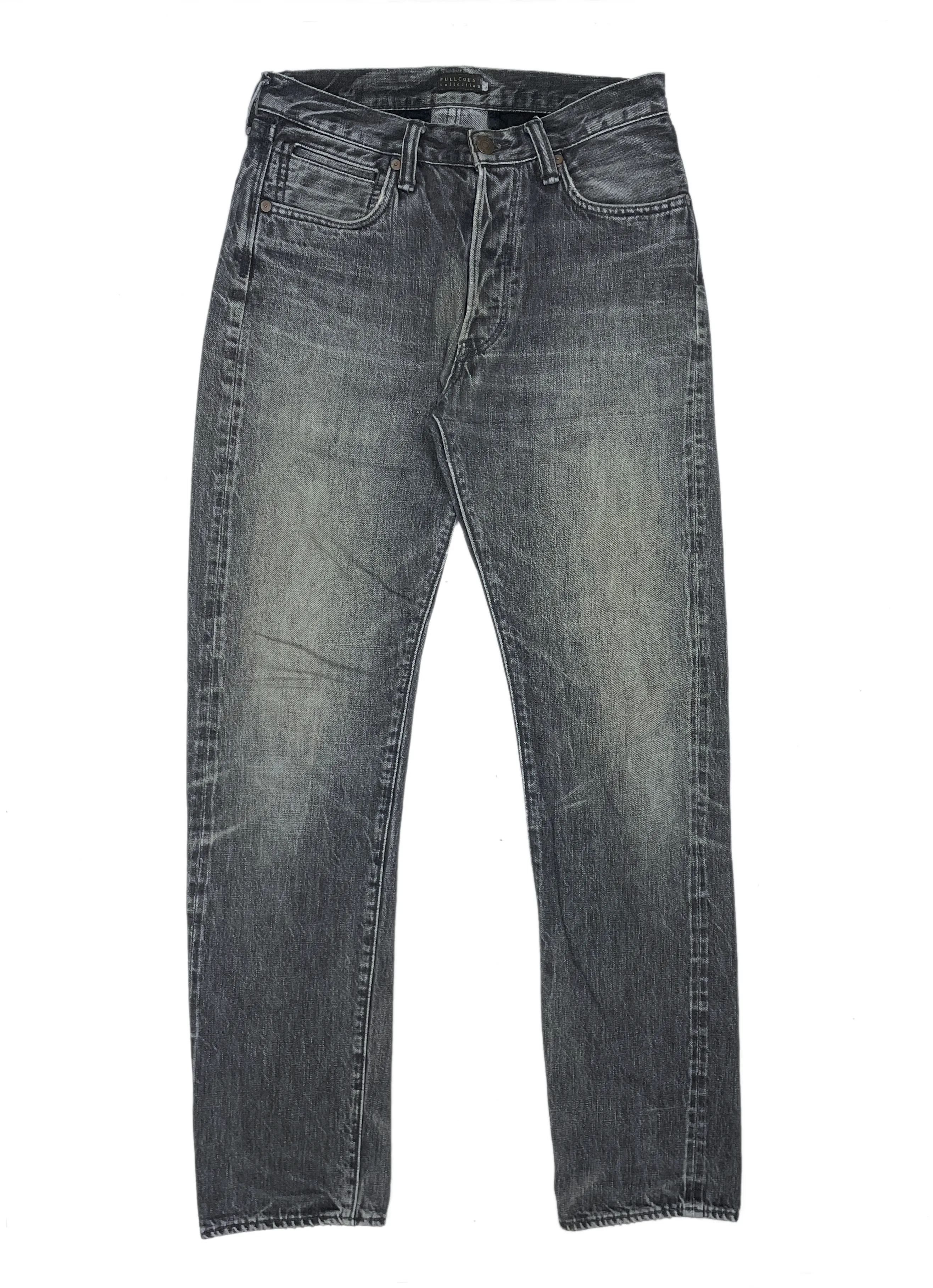 Fullcount Co Kinky Bondage Distressed FlareDenim