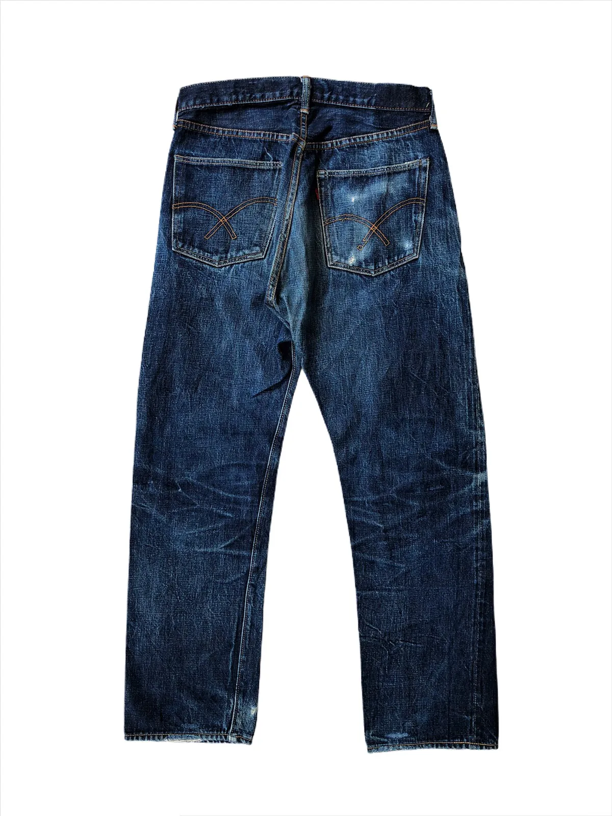 RARE🔥Full Count 🇯🇵 Samurai Faded Selvedge Denim