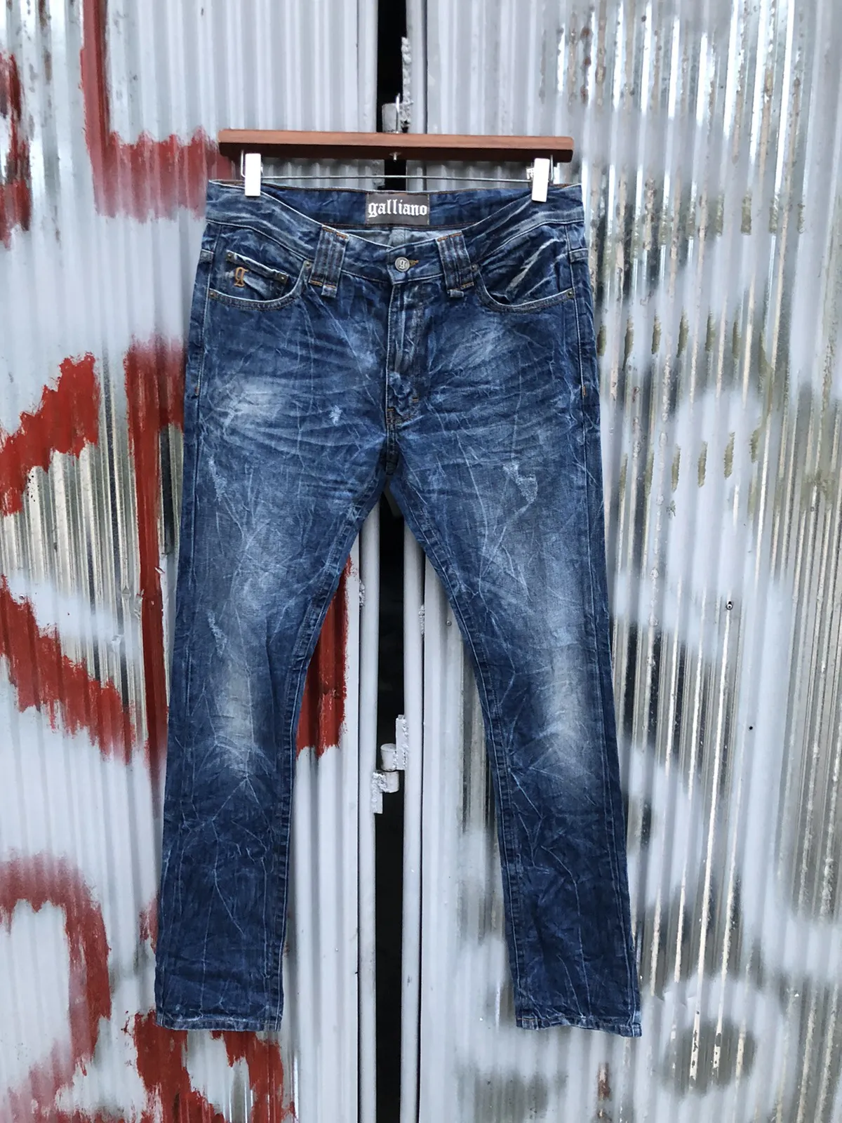 Rare! Galliano Skinny Denim Rare