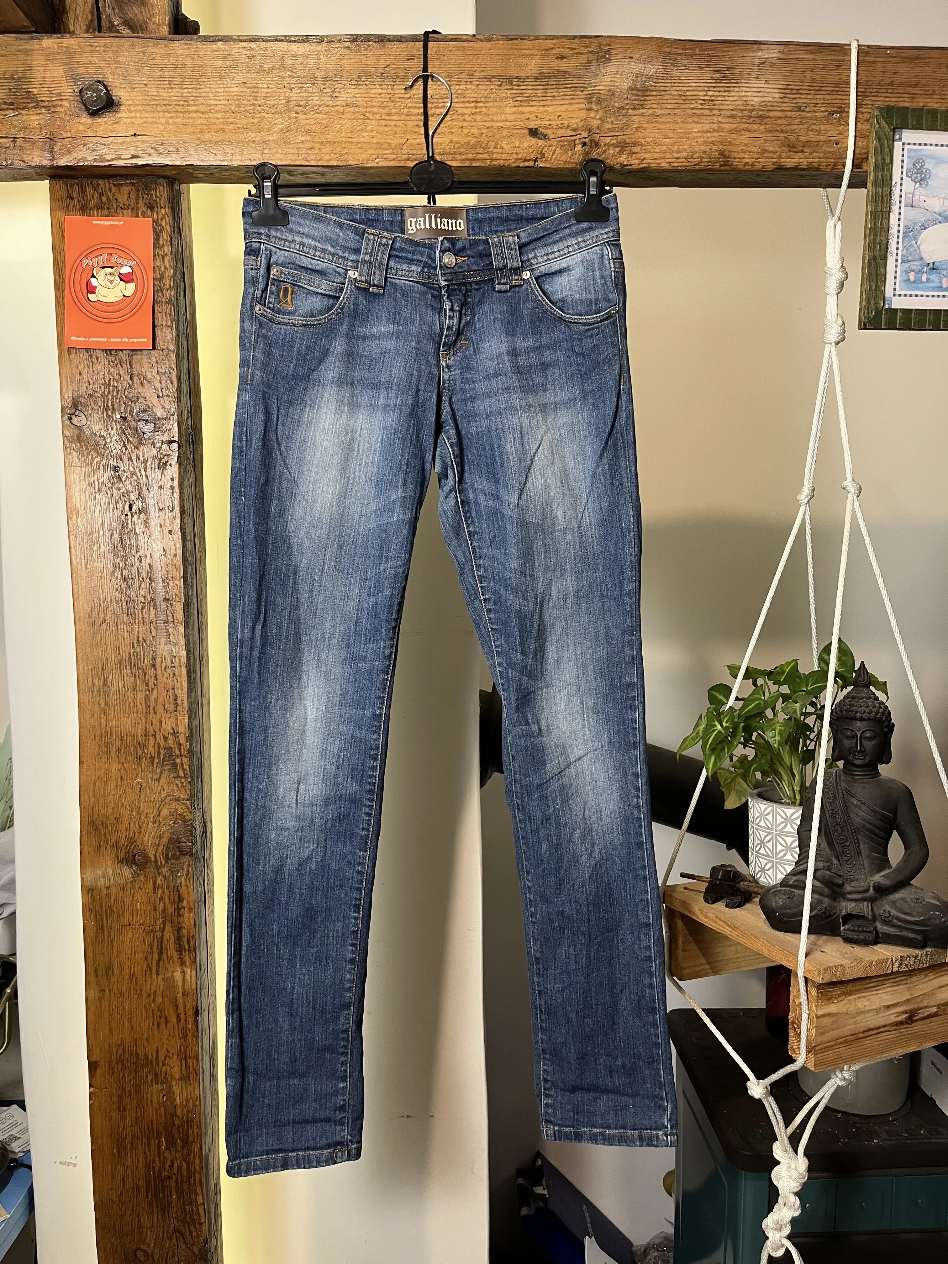 John Galliano Luxury Designer Denim Jeans
