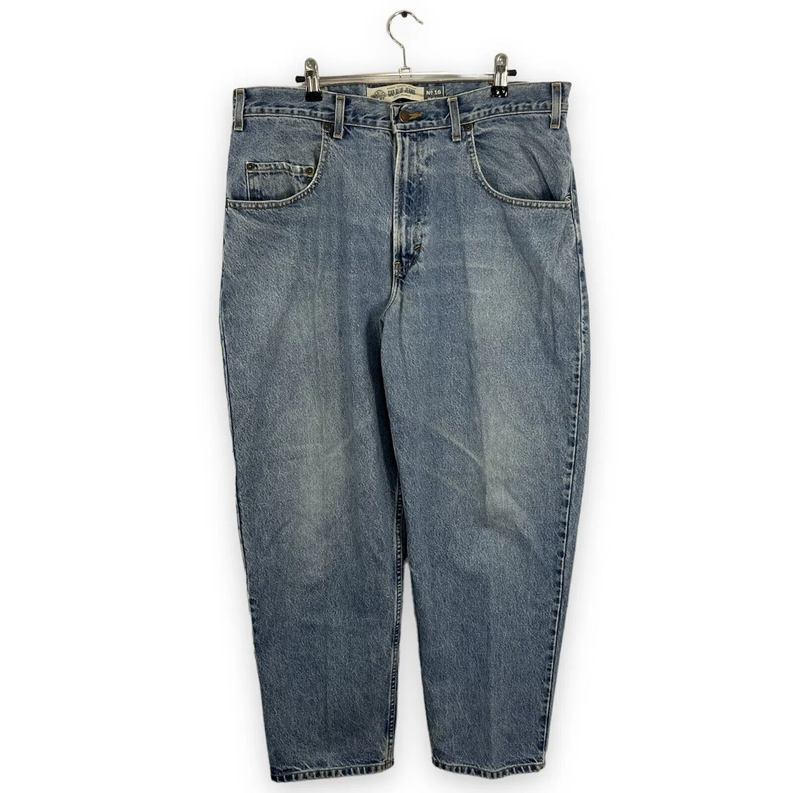 VTG Gap No 10 Jeans 37x30 Loose Tapered Baggy Retro Wide Leg