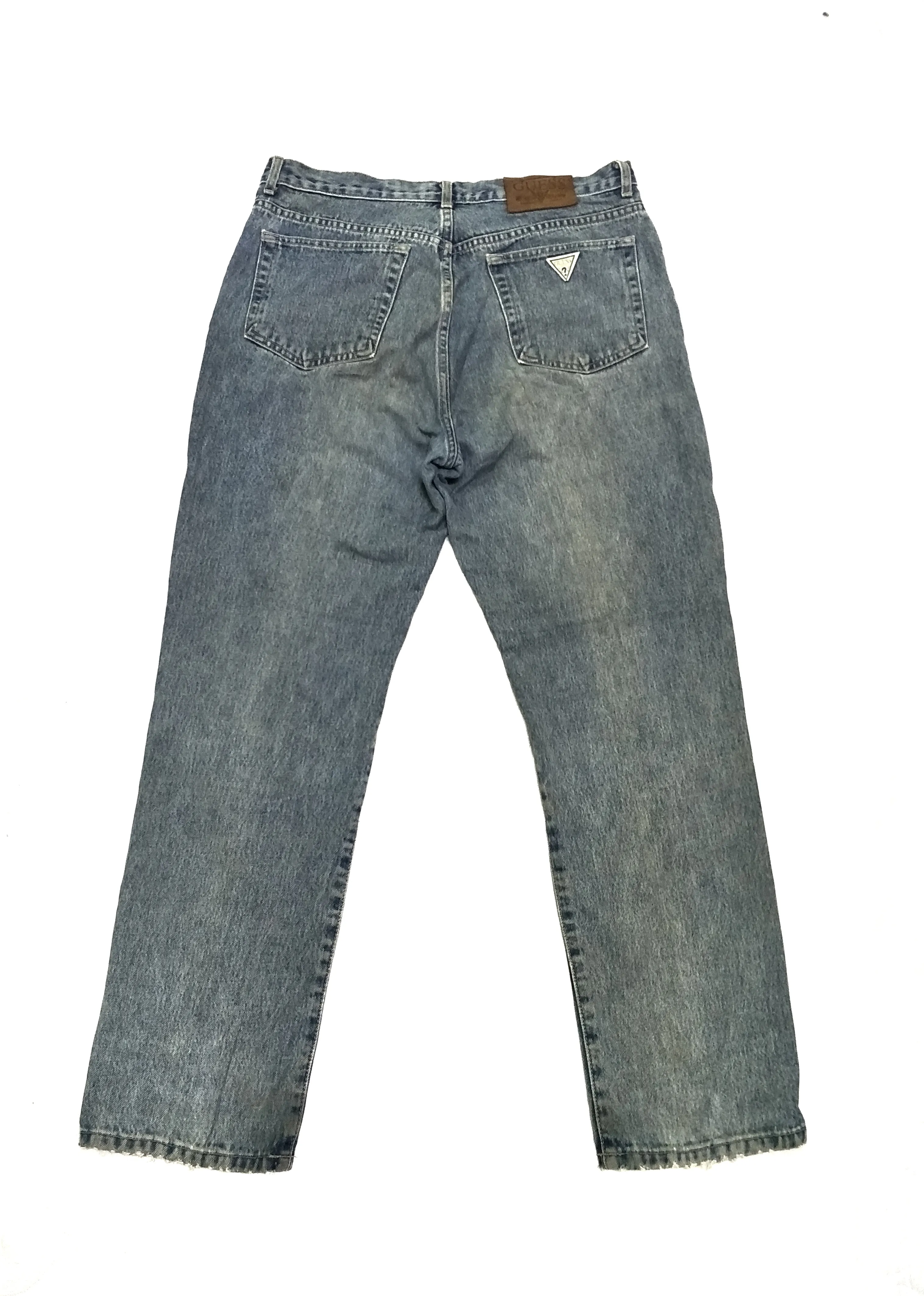 Vintage 90s GUESS Wide Thigh Baggy Denim