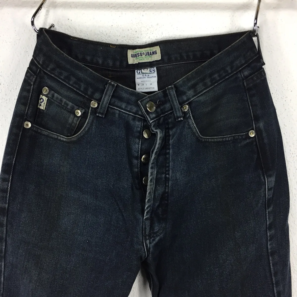 Vintage GUESS? Jeans Black Denim