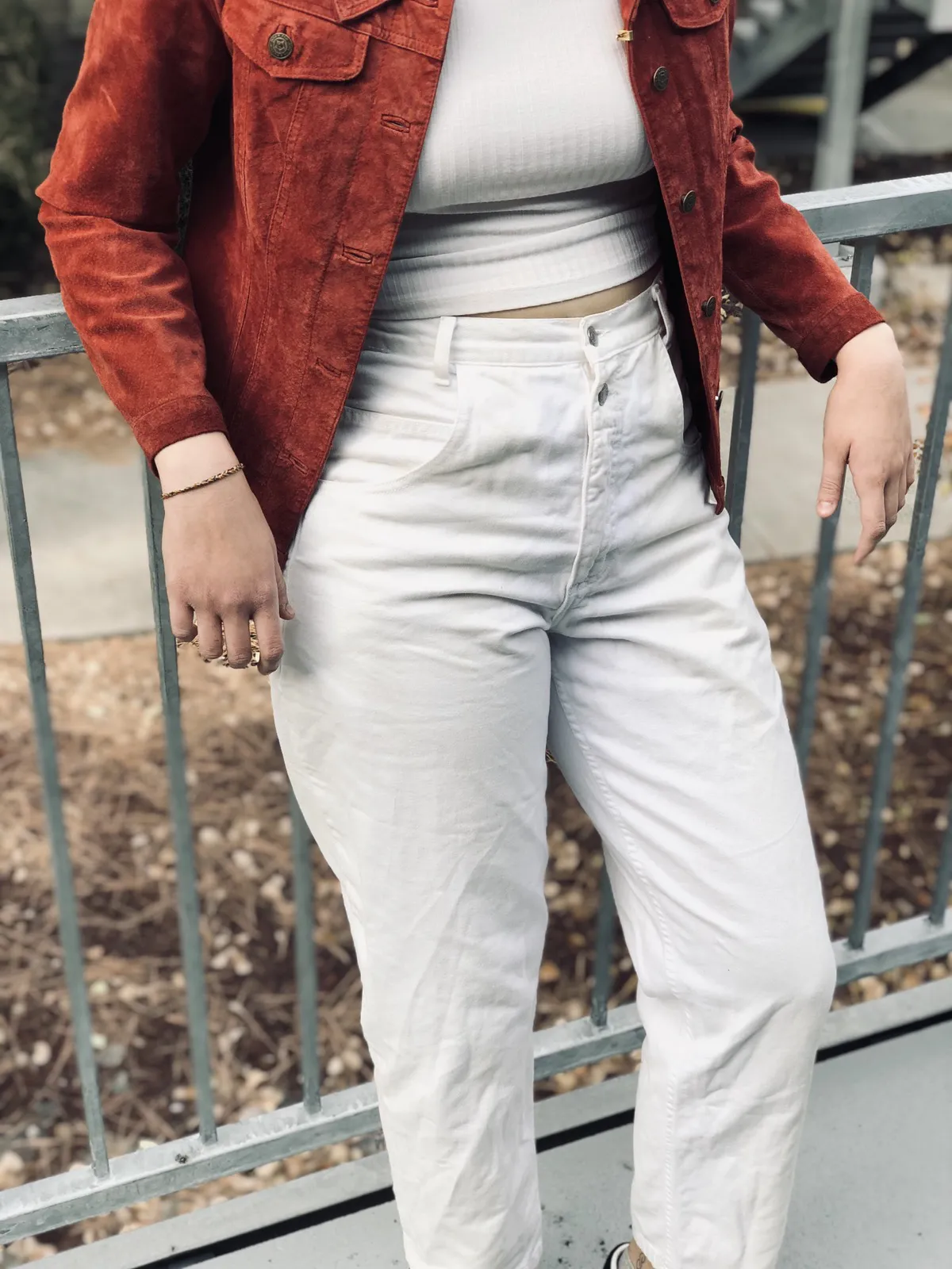 White Denim Jeans