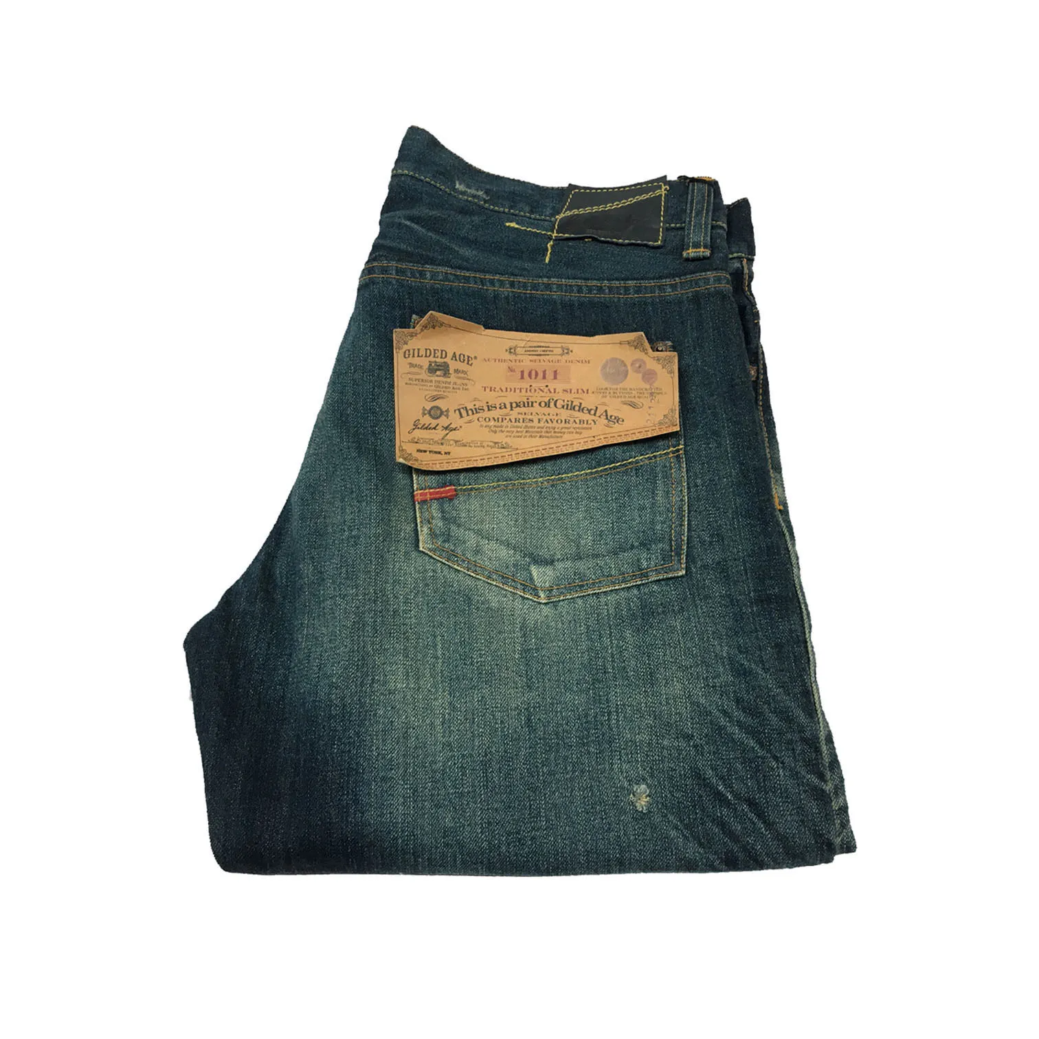 GILDED AGE jeans man mod GA 1011-B BAXTEN 100% cotton MADE IN JAPAN
