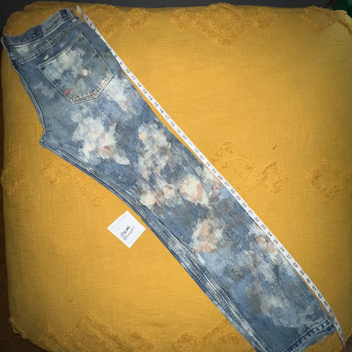 Gilded Age Acidwash Jeans Size 33 x 34