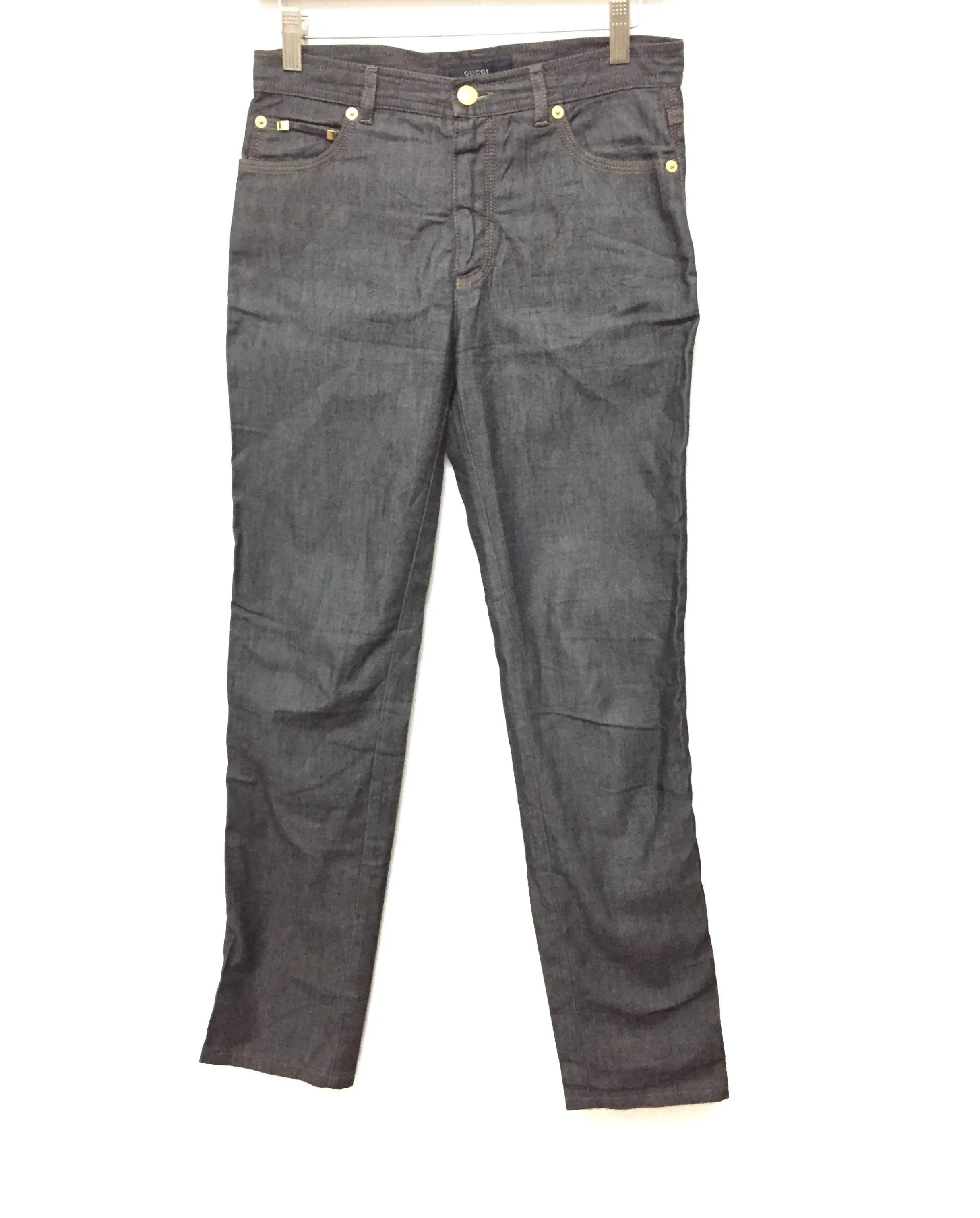 Vintage GUCCI Slim Pants Lampo Zipper Made in Italy