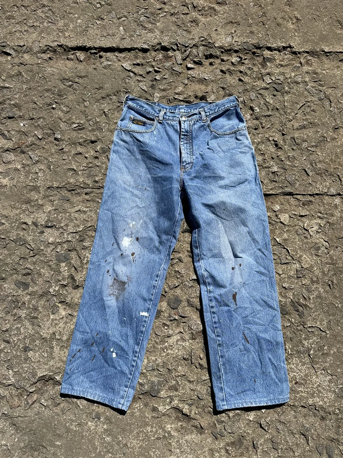 Vintage 80s Gucci Faded Jeans Pants