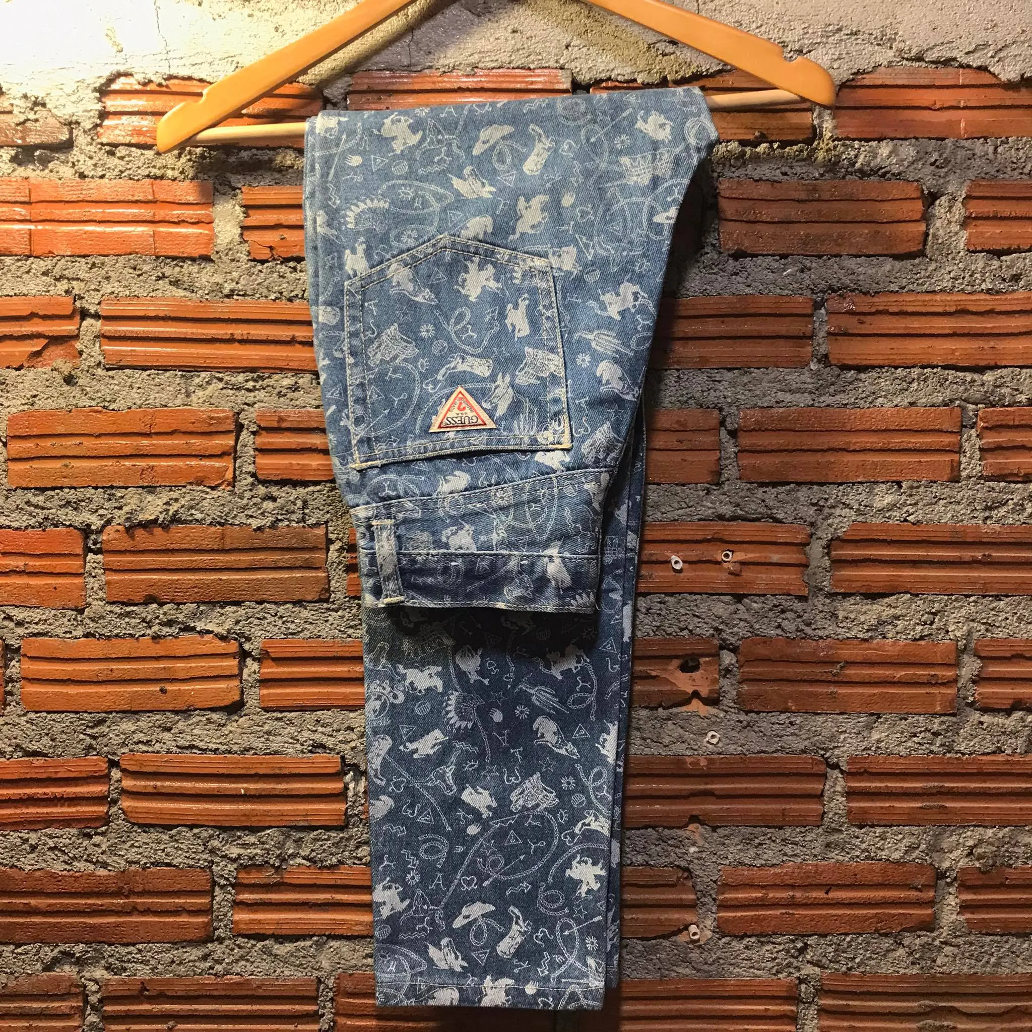 Guess Jeans USA High Waisted Denim Pants 90s