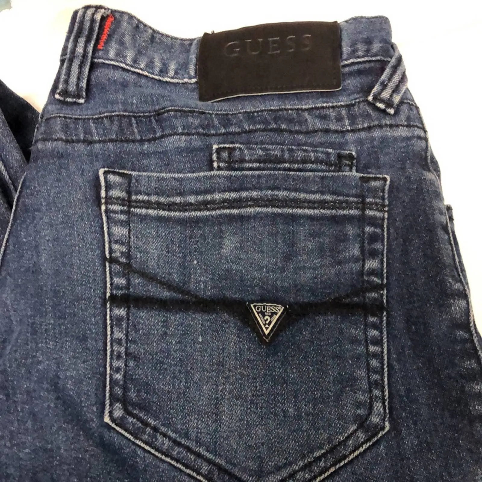 Guess medium rise tapered slim holster fit jeans sz 29 x 30