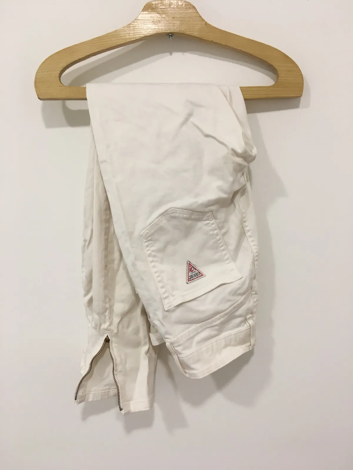 white jeans