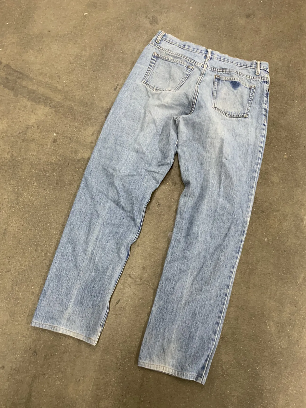 Vintage Guess Shadow Patch Jeans 35x30