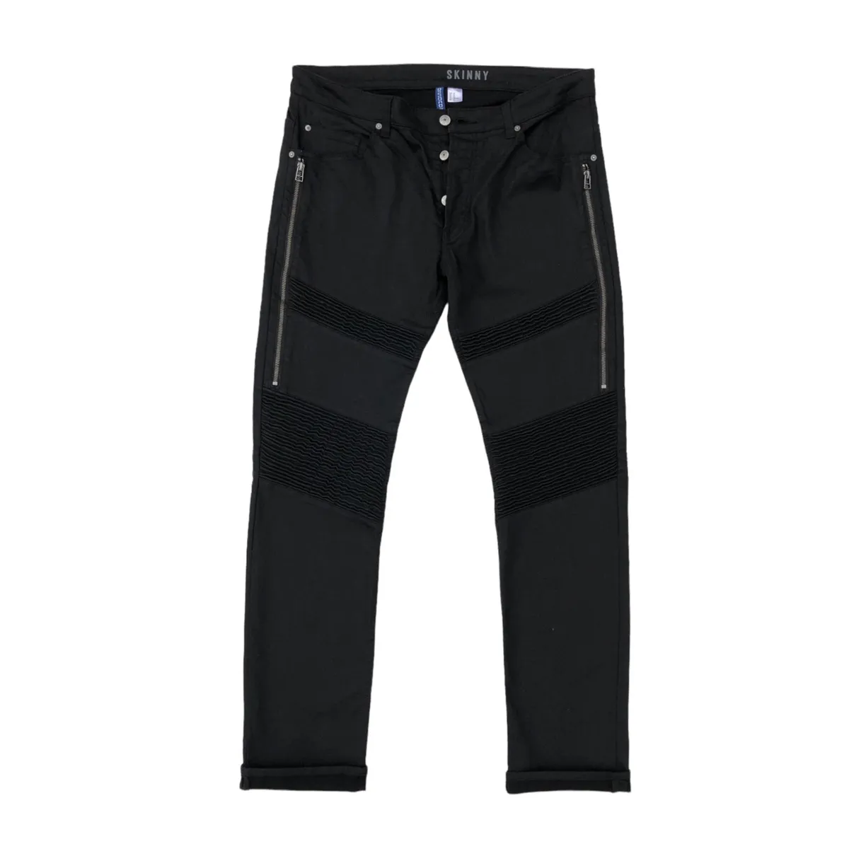 H&M Black Biker Pants Skinny Jeans