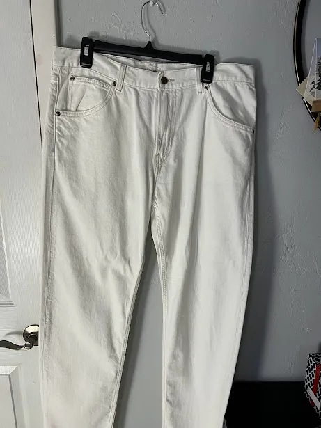 White Denim Lee x H&M Jeans