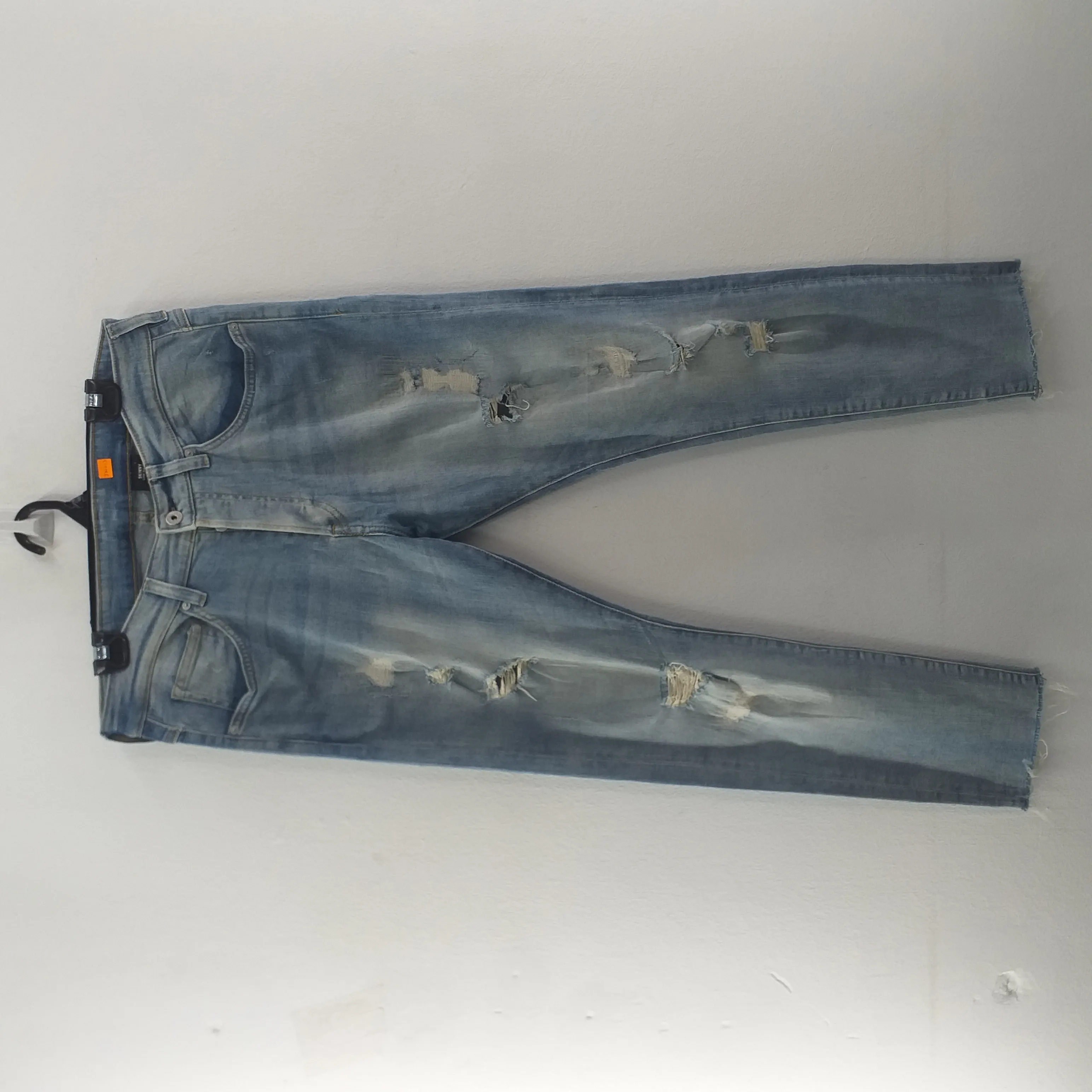 H&M Japanese Brand Distressed Denim 34x28.5 -JN013