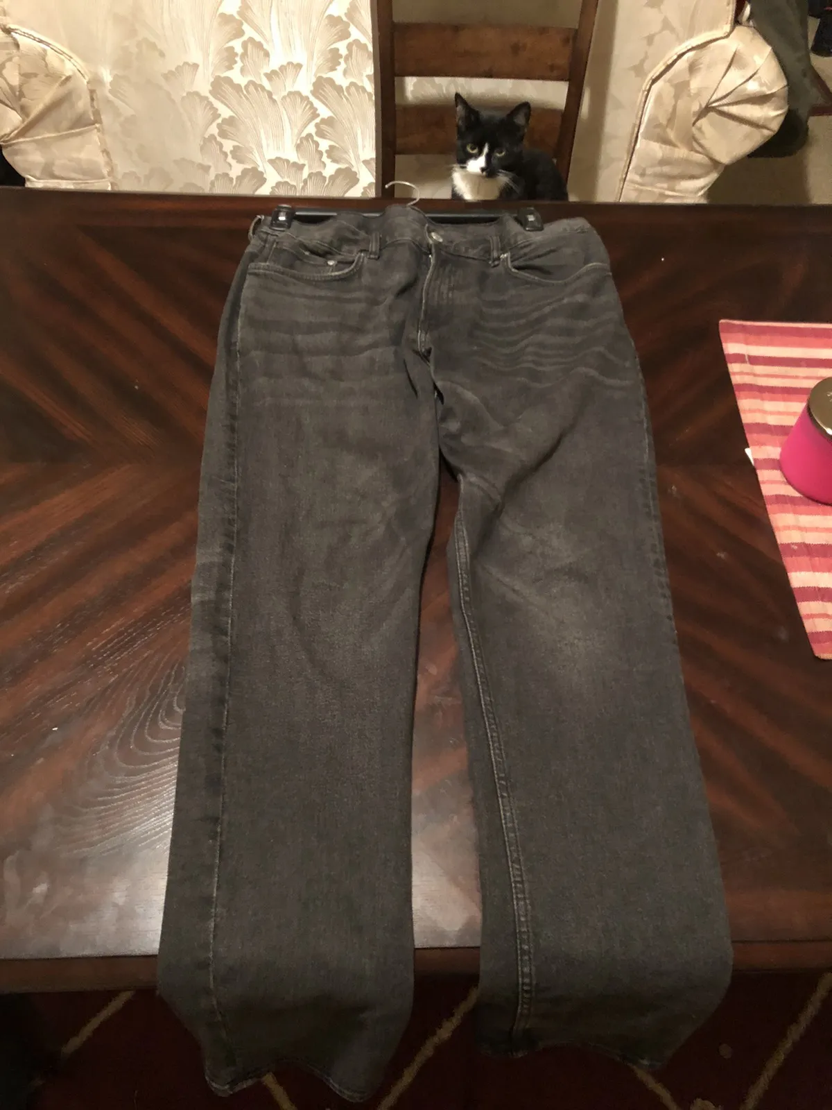 Black Denim Jeans