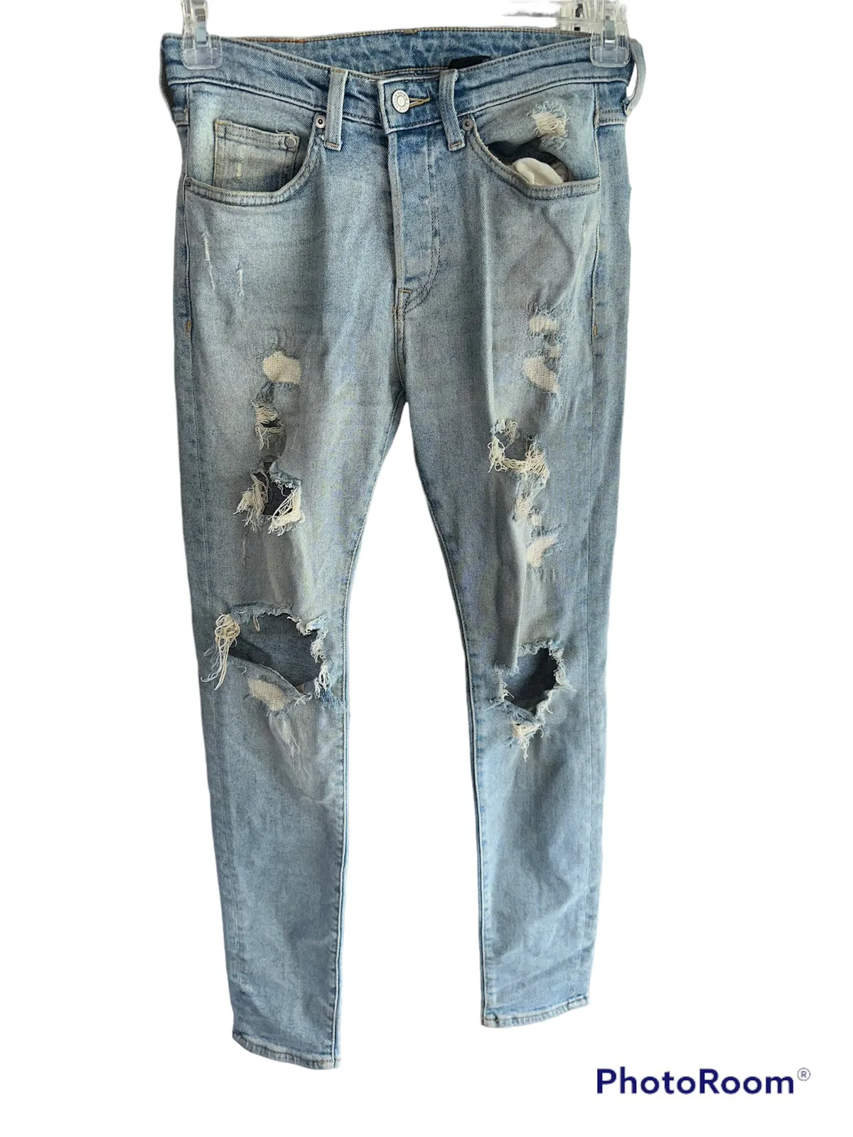 H&M Ripped Skinny Denim