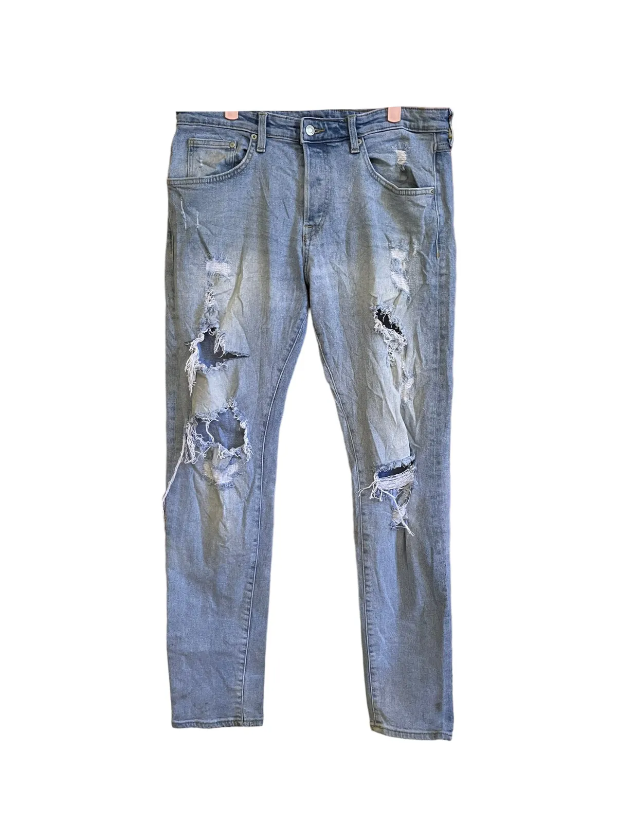 &Denim by H&M Distressed Skinny Jeans