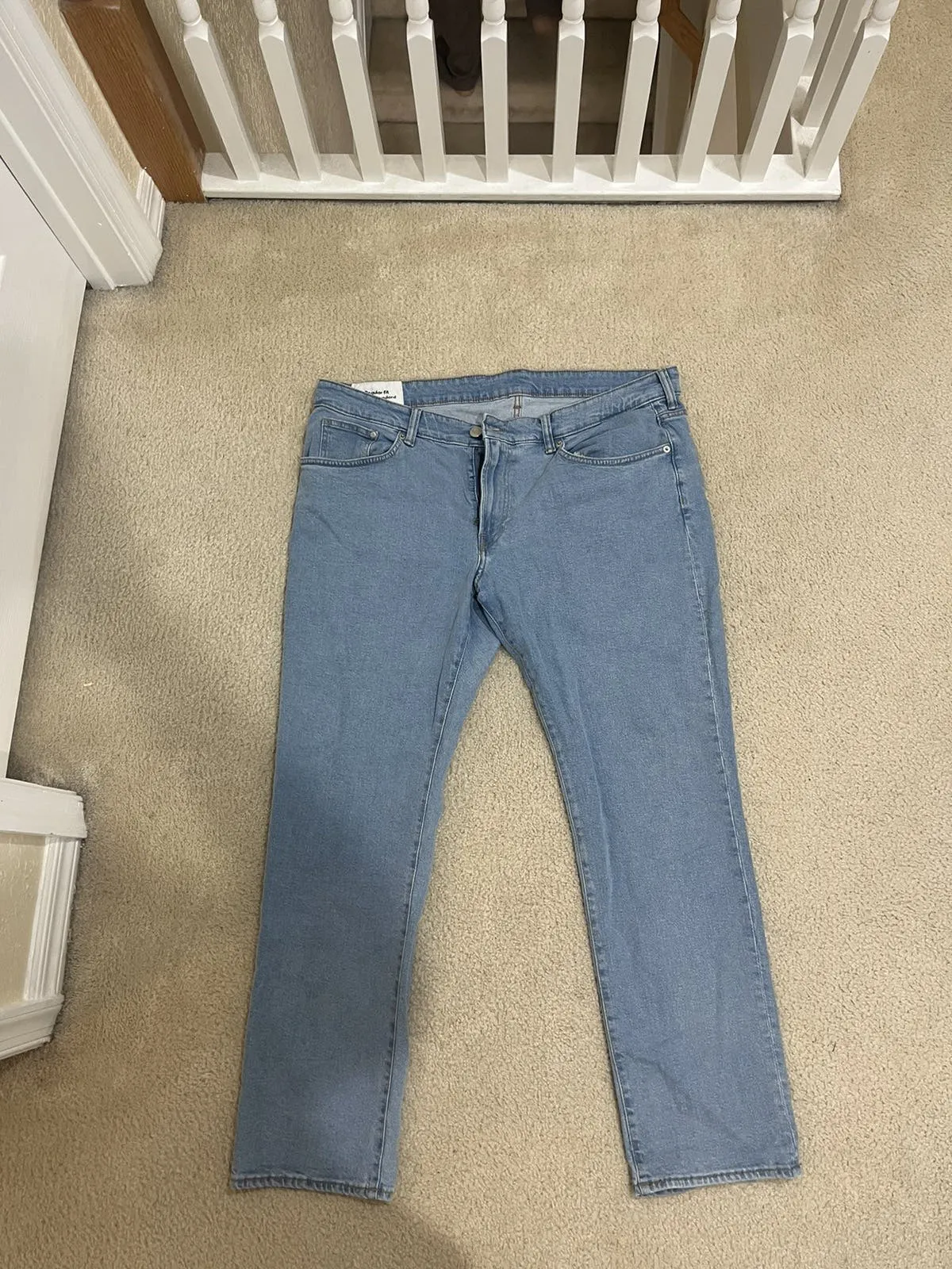 H&M Blue Straight Jeans / Denim