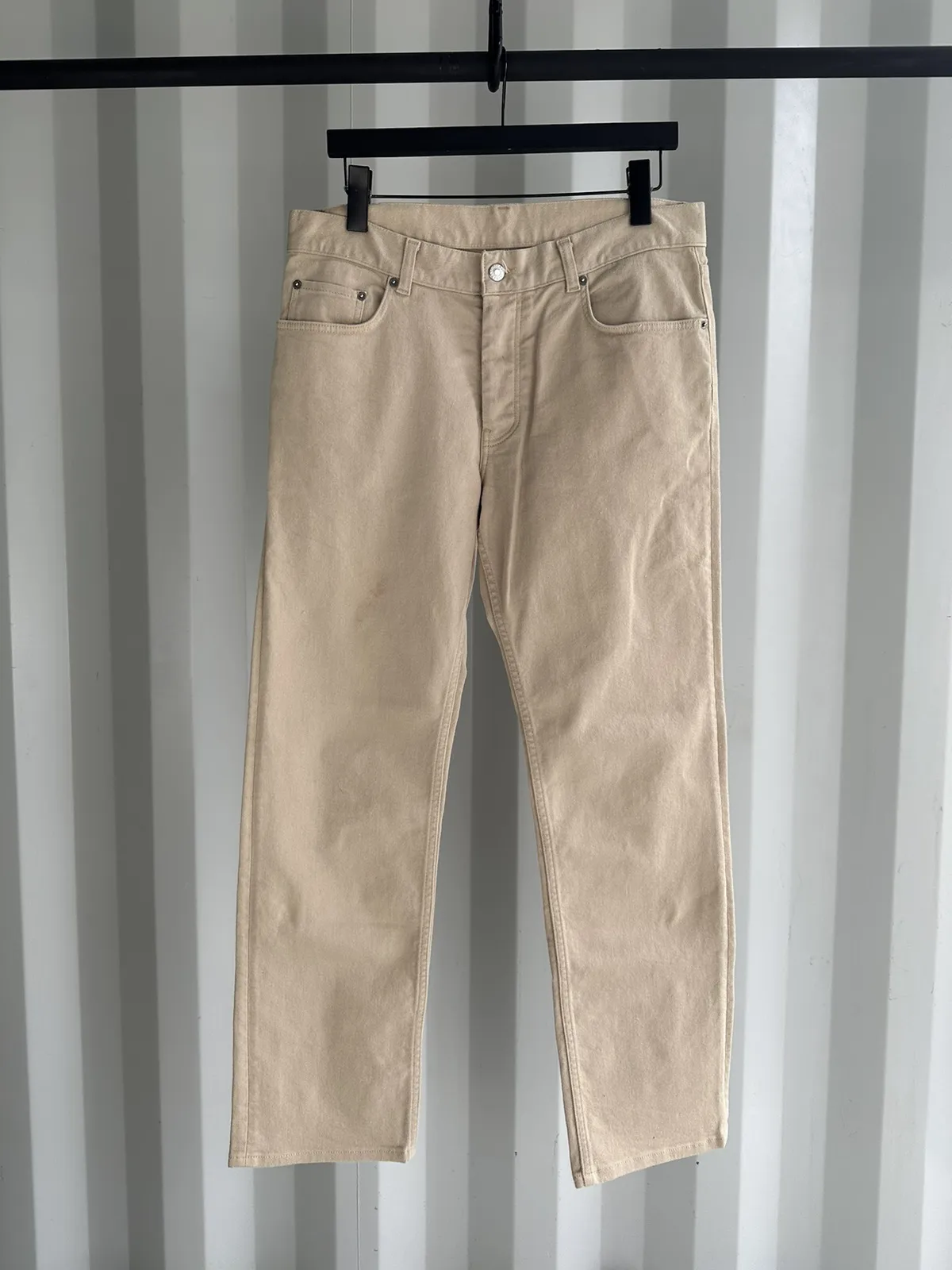 Brown Denim Pants