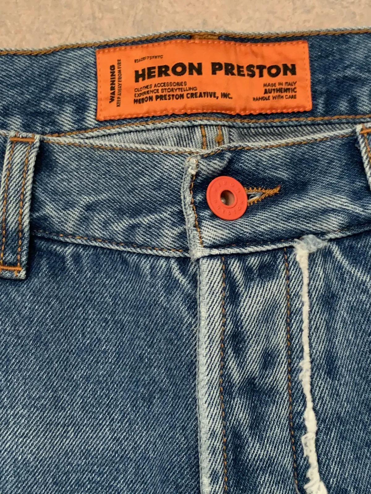 Heron Preston relaxed jeans