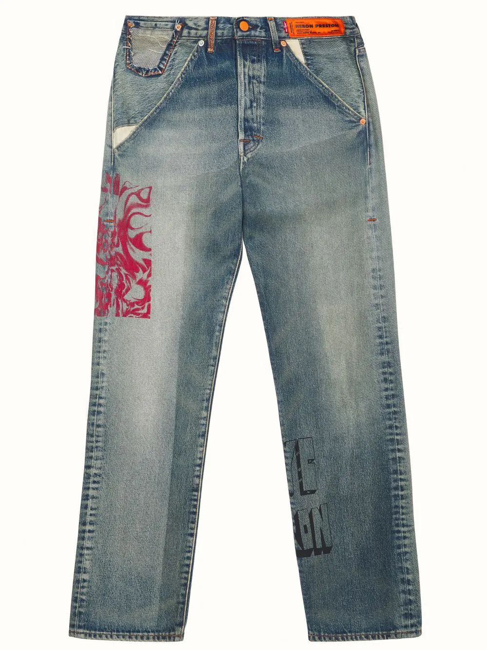 Rare Levis X Heron Preston 501 Jeans