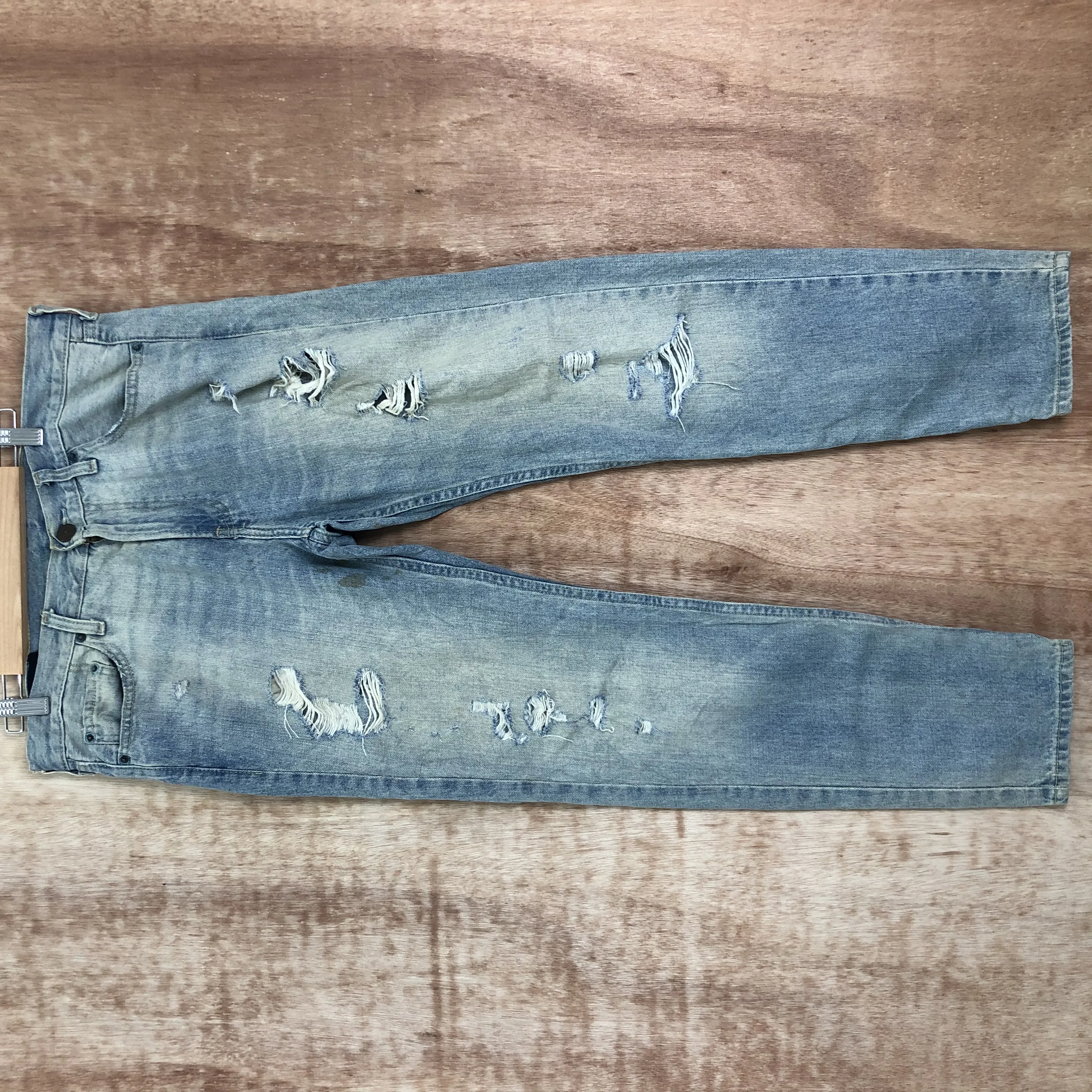 Hollister denim Distressed Pants