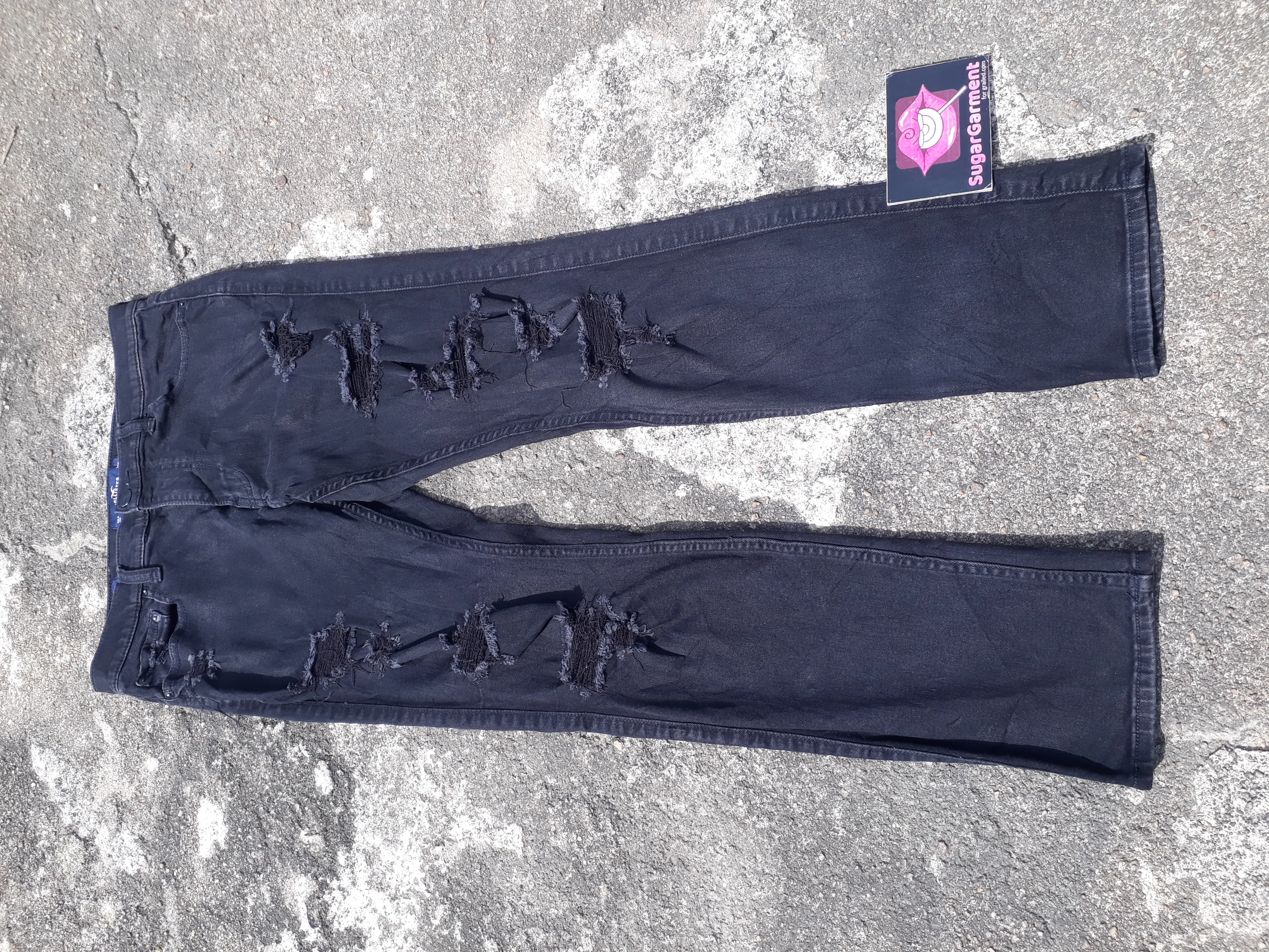 Distressed Hollister Skinny Fit Jeans