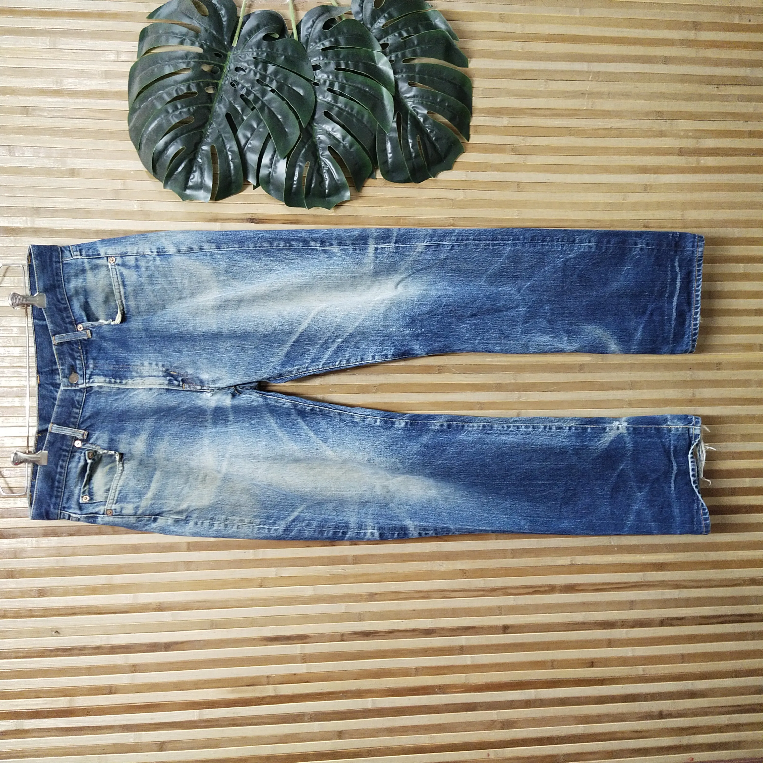 Hollywood Ranch Market Distressed Jeans
