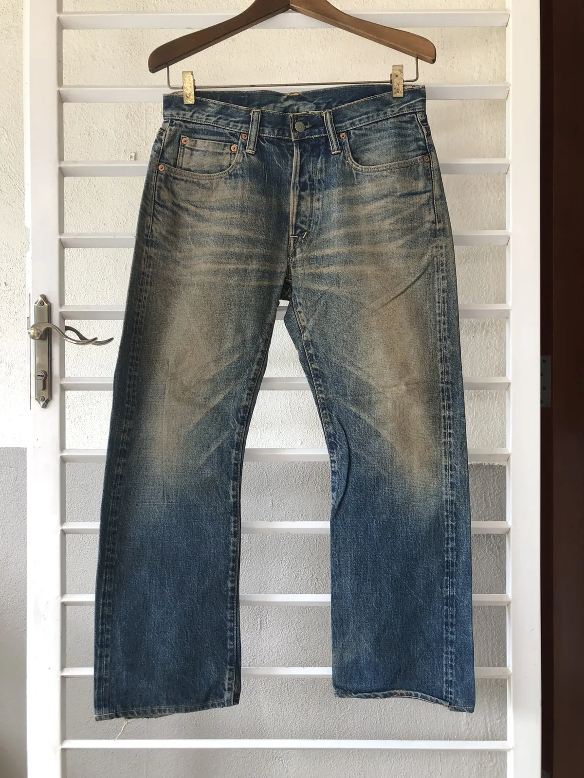 Vintage Blue Blue HR Market Selvedge denim