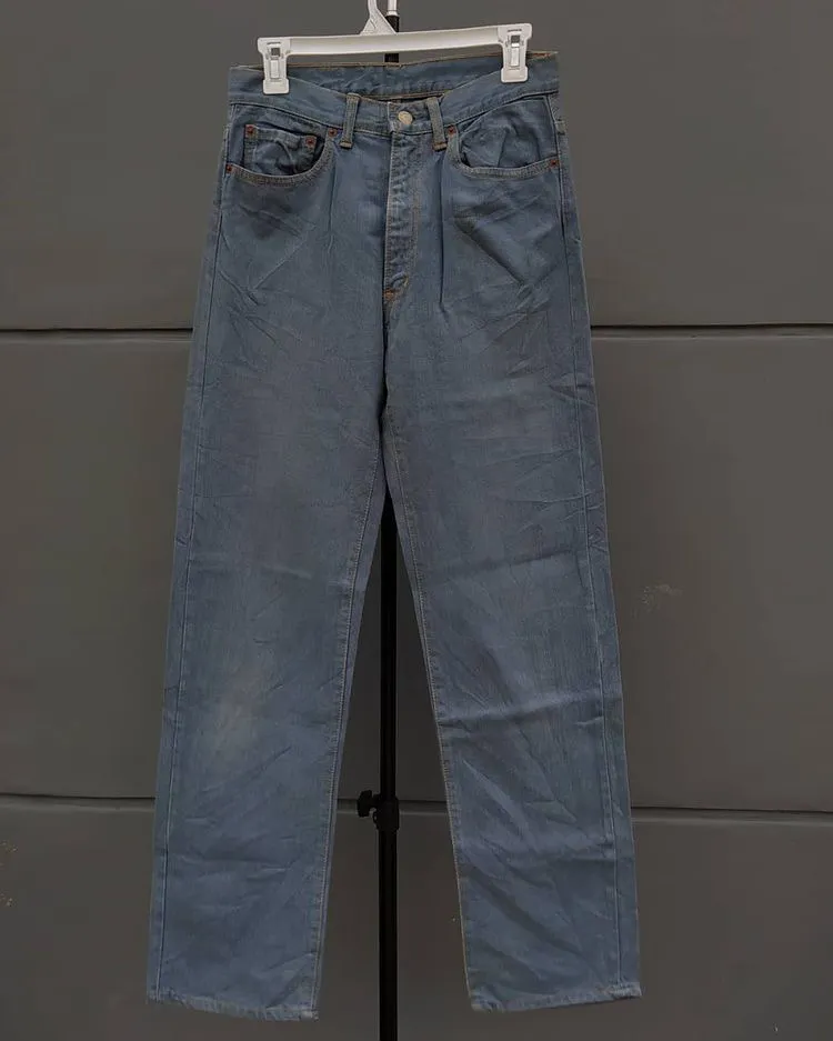 H.R MARKET IRON HEART JAPAN DENIM BLUE ZIPPER TALON