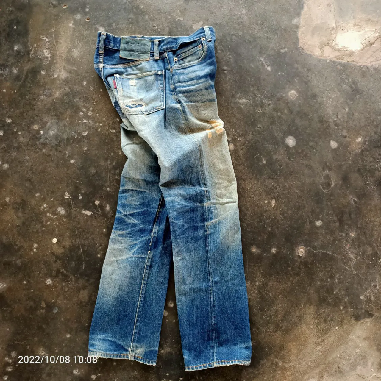 Blue Blue Japan By Hr Market Seldvedge Denim Distressed
