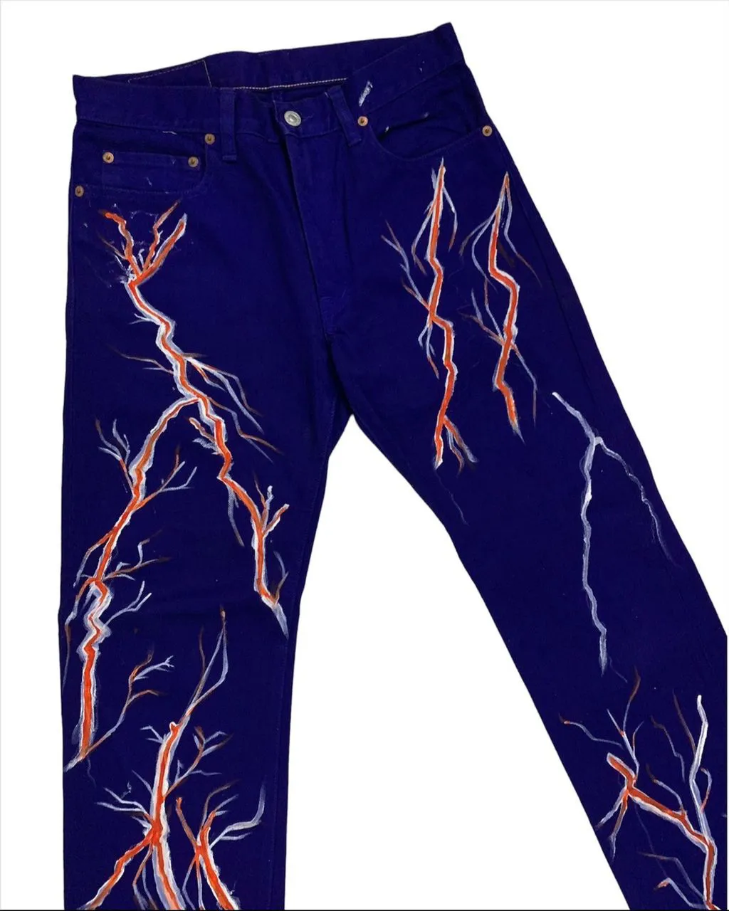 Japanese Brand HRM Indigo Blue Jeans