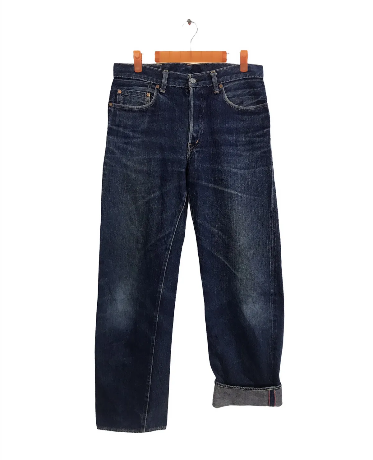 HRM HR Market Selvedge Indigo Denim Jeans Buttonfly W30