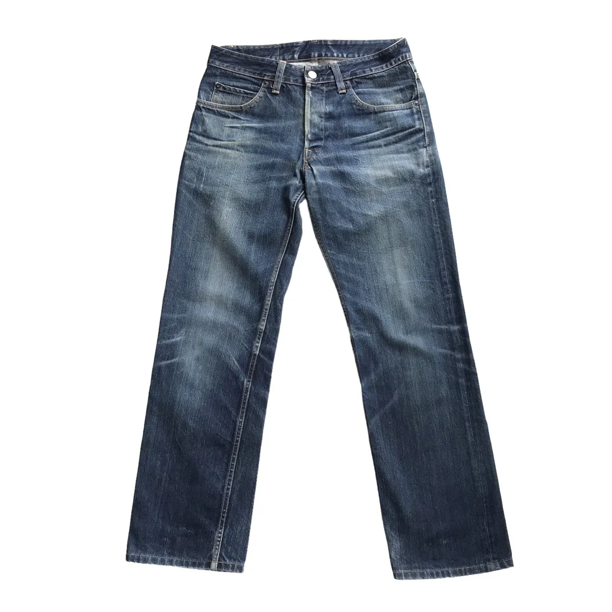 Hollywood Ranch Market Blue Blue Japan Faded Denim