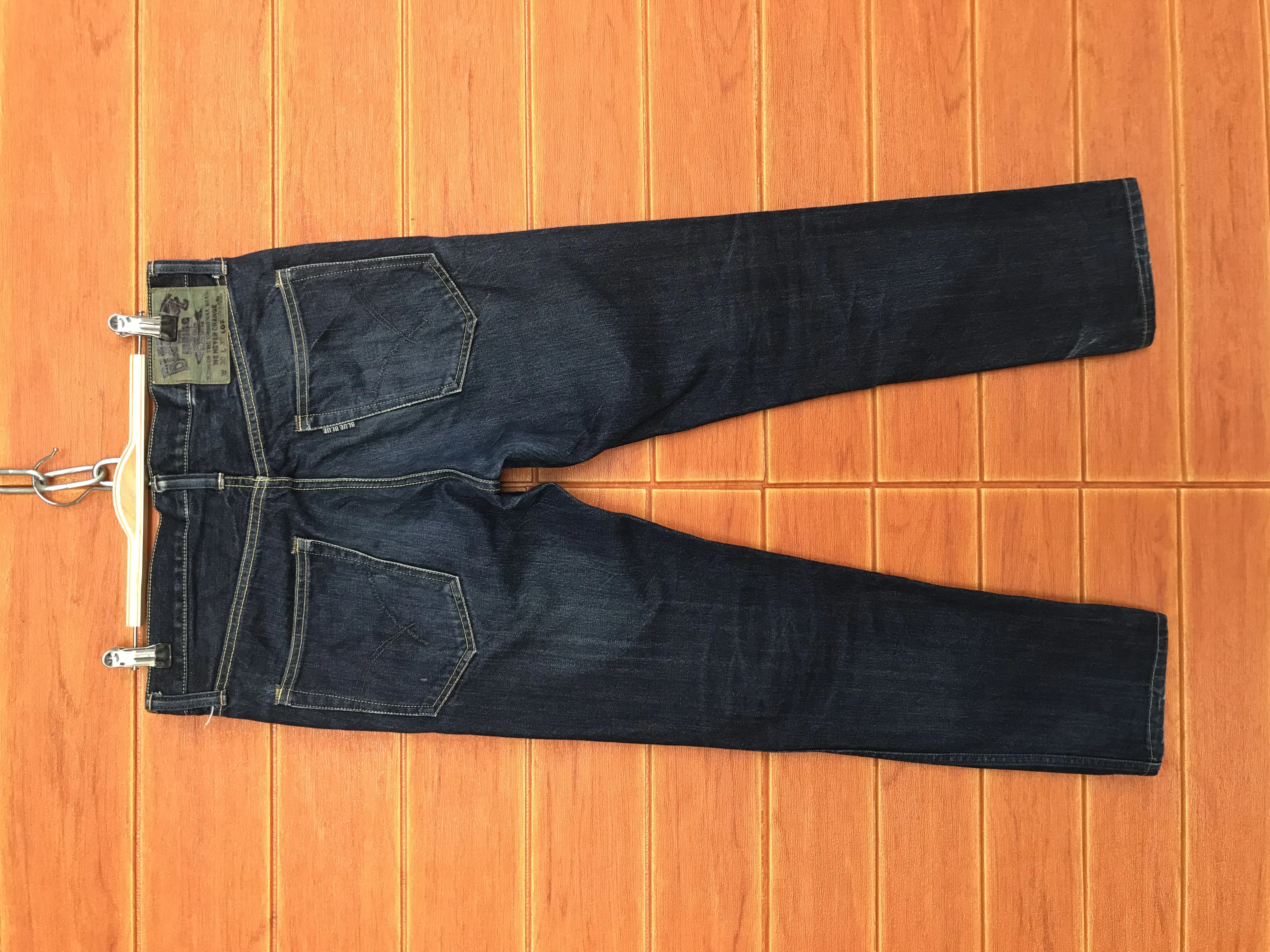 BLUE BLUE Pure Indigo Denim Jeans