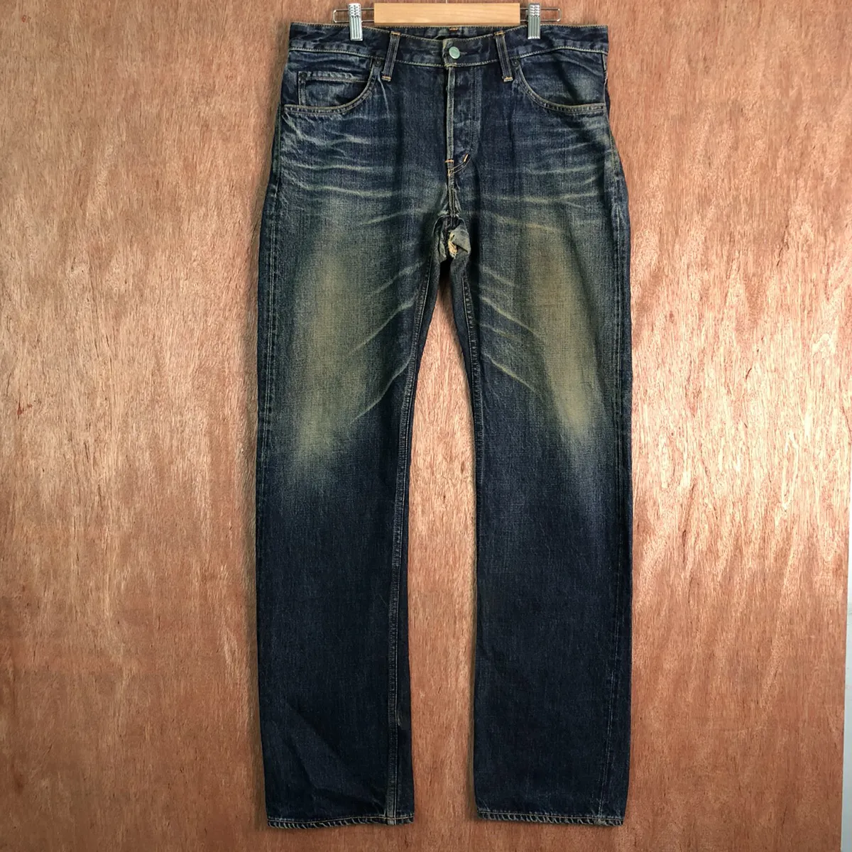 Hollywood Ranch Market HRM Blue Denim Jeans Pants #c131