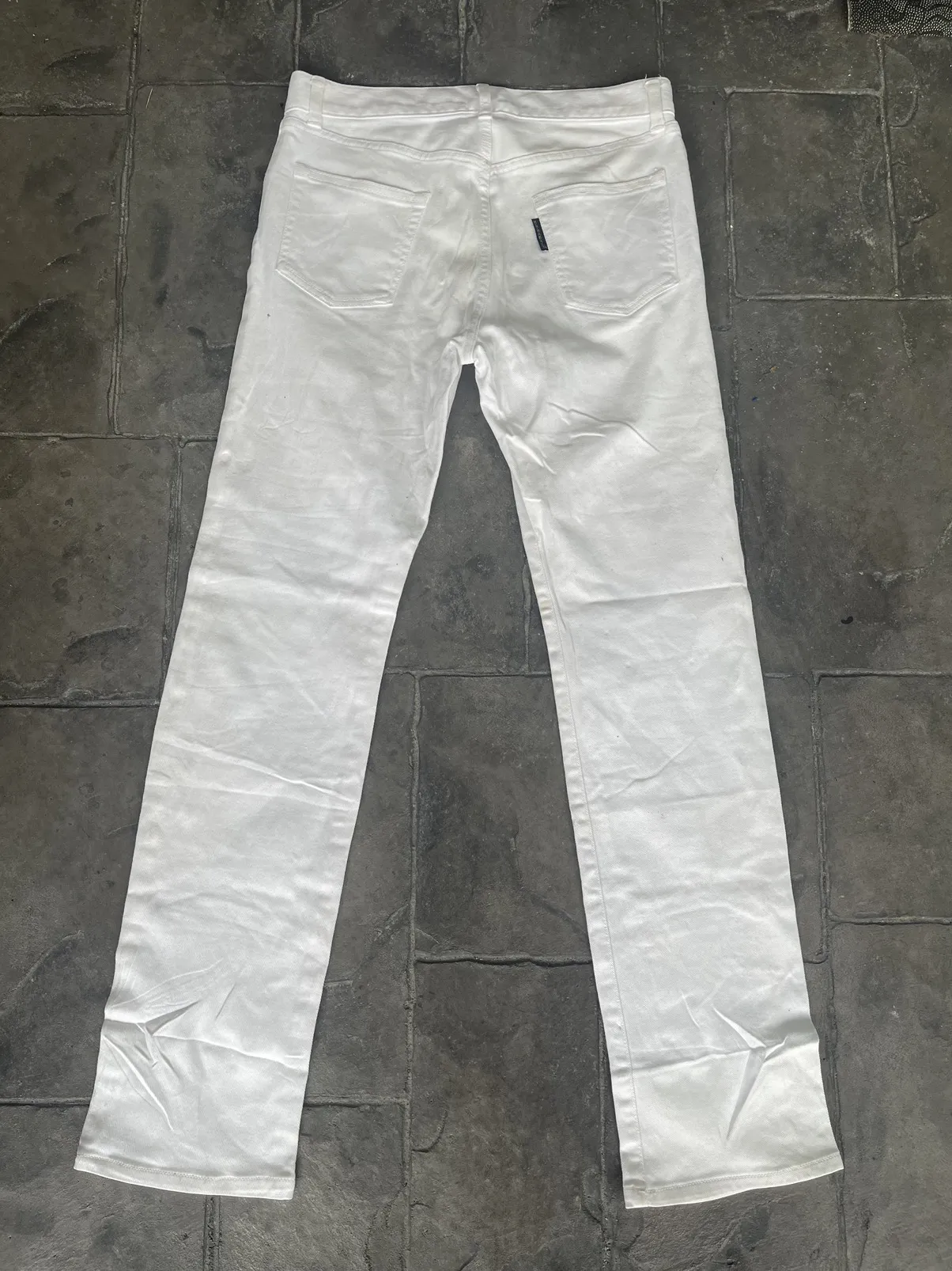 JAPAN MADE H.R. Market White Denim Jeans