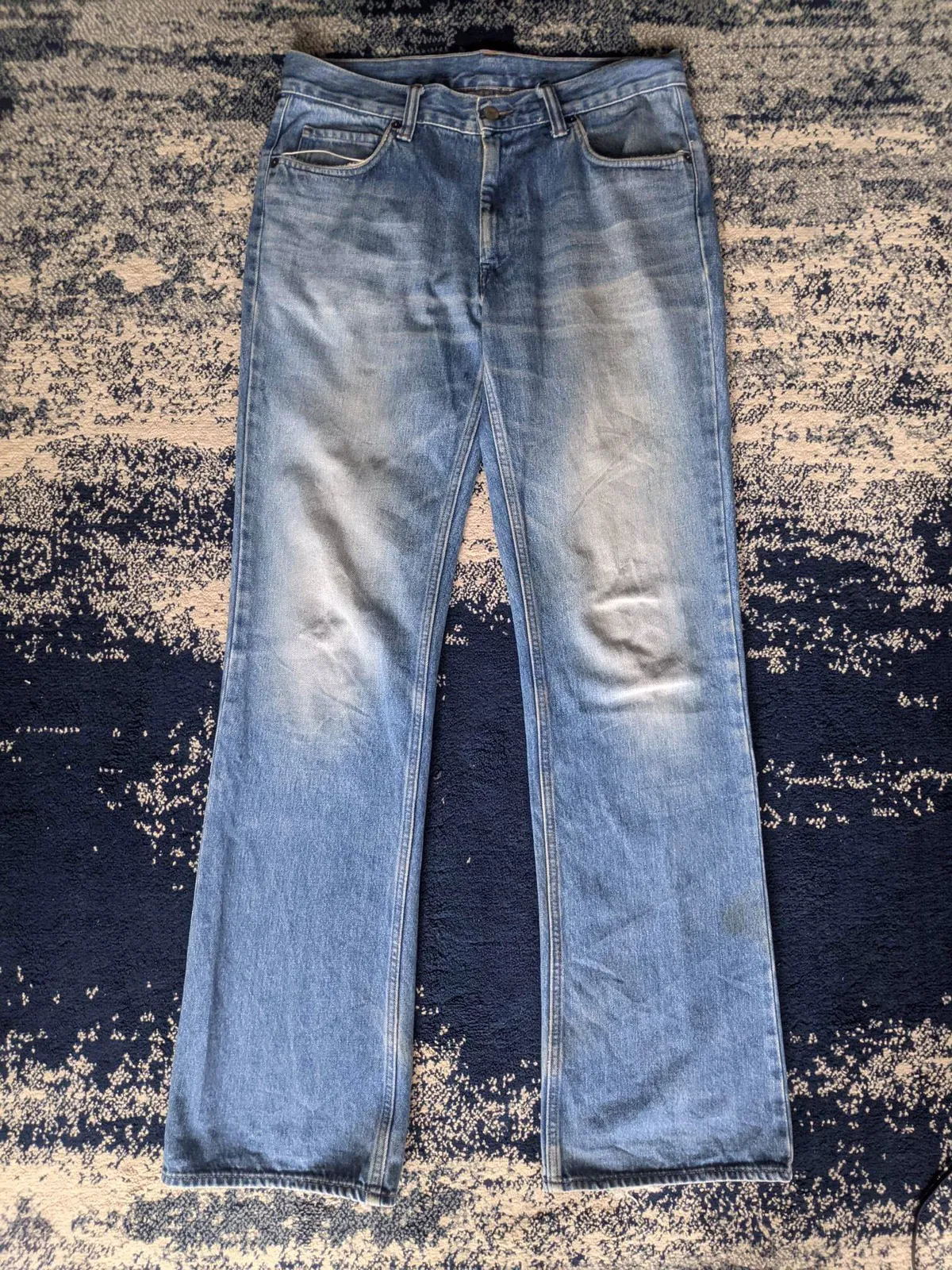 ❗️RARE❗️VINTAGE HOLLYWOOD RANCH MARKET BLUE BLUE JAPAN DENIM