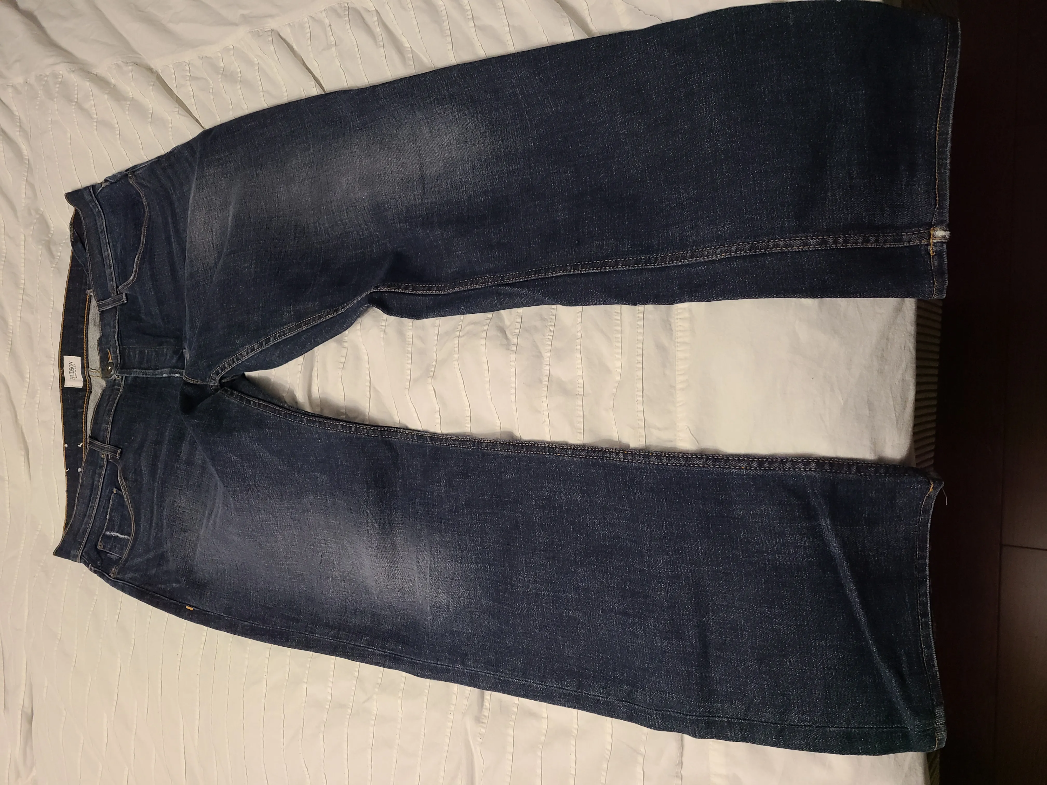 Hudson Sartor Slouchy Skinny Denim Size 38
