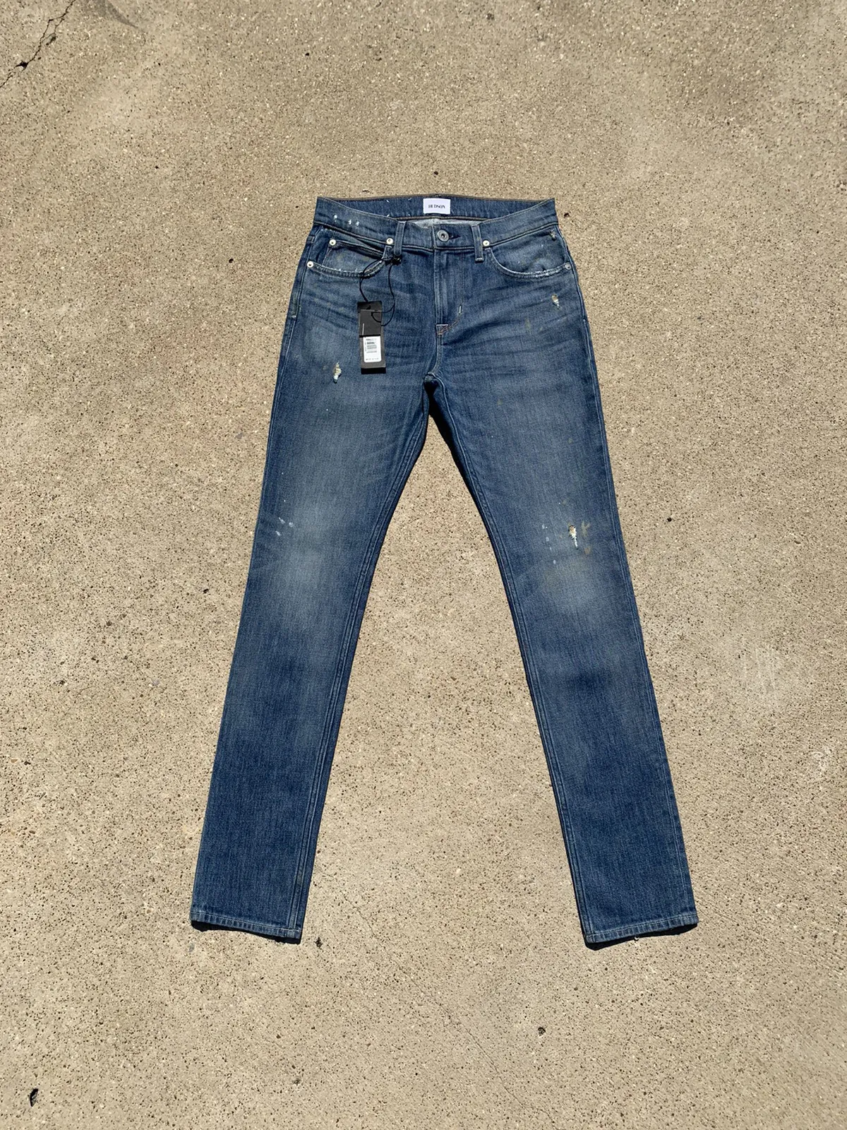NWT Hudson Axl Distressed Denim