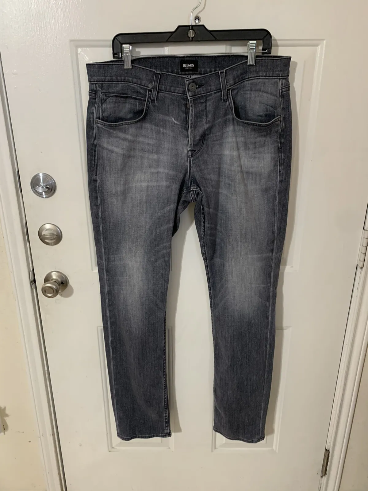 Blake Slim Straight Button Fly Jeans