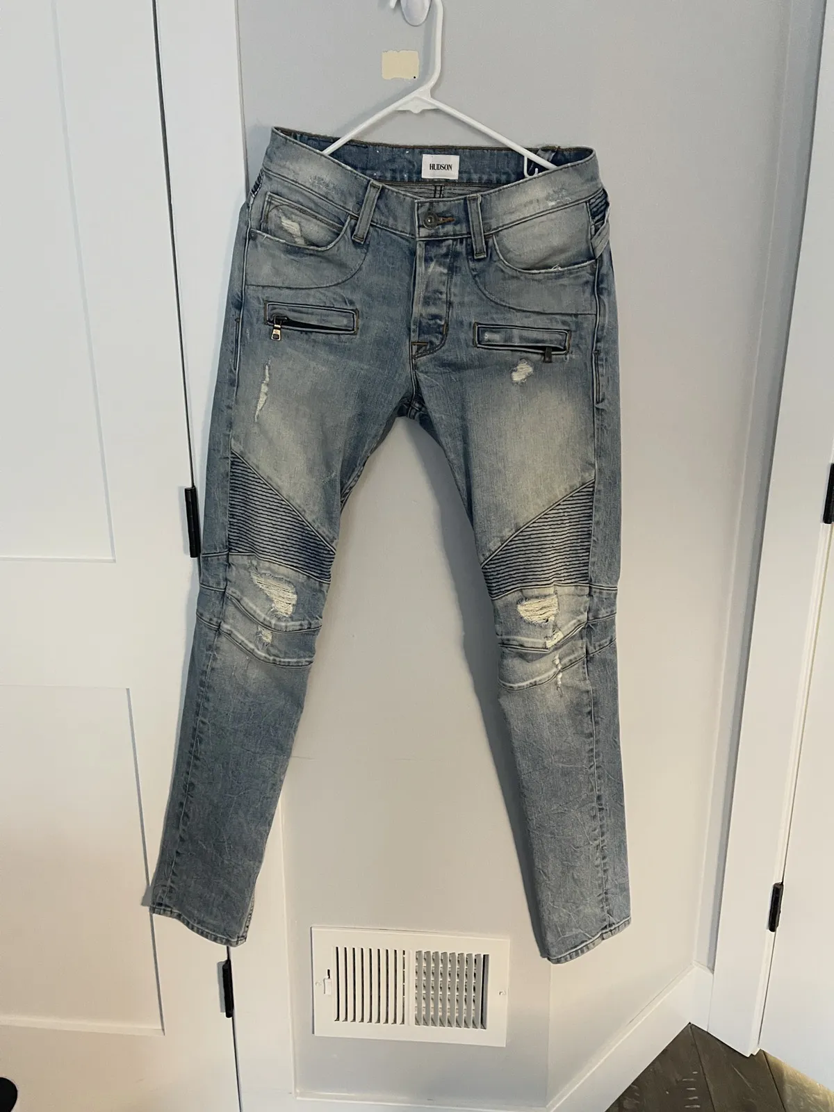 Hudson Blinder Skinny Biker Jeans