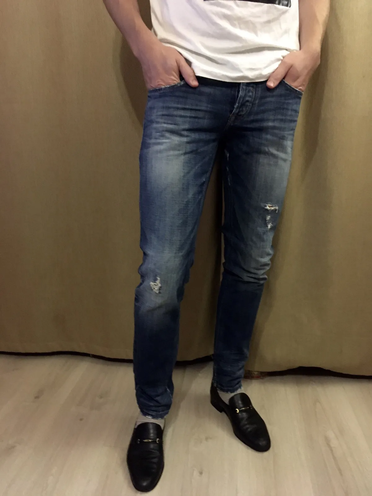 Iceberg Blue Denim Jeans Made in Italy