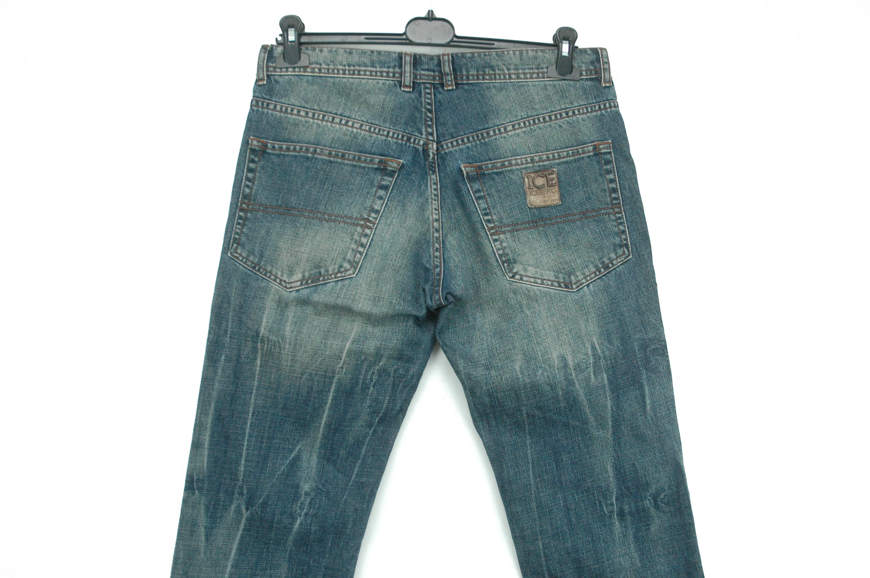 Vintage IceBerg Wash Denim Jeans London