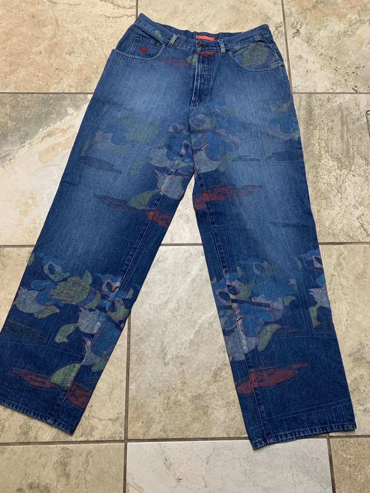 Daffyduck Printed IceBerg Jeans